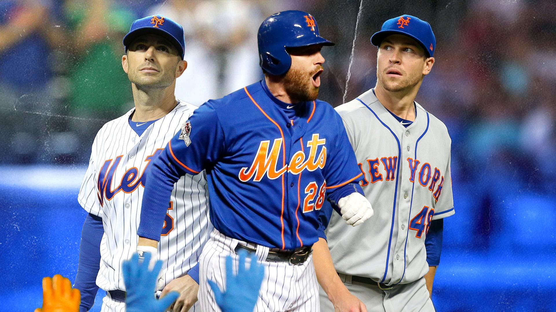 David Wright, Daniel Murphy and Jacob deGrom