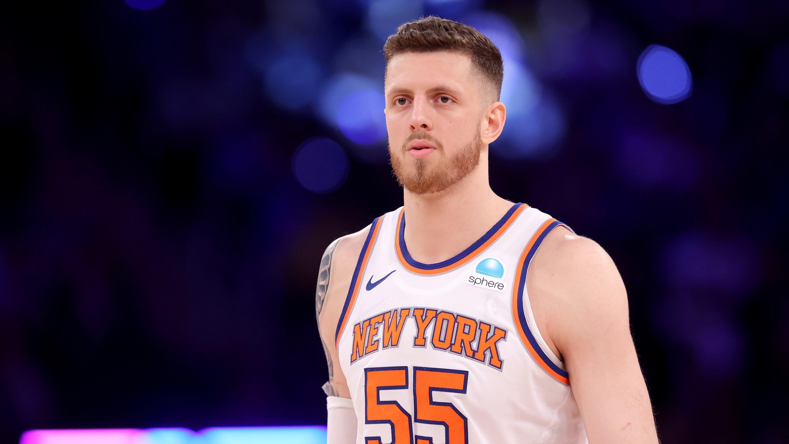 Isaiah Hartenstein admits it was difficult decision to leave Knicks for Thunder in free agency