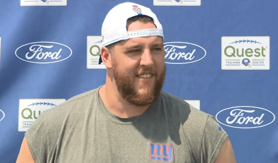 Greg Van Roten explains why Giants were a 'natural fit' for the veteran guard