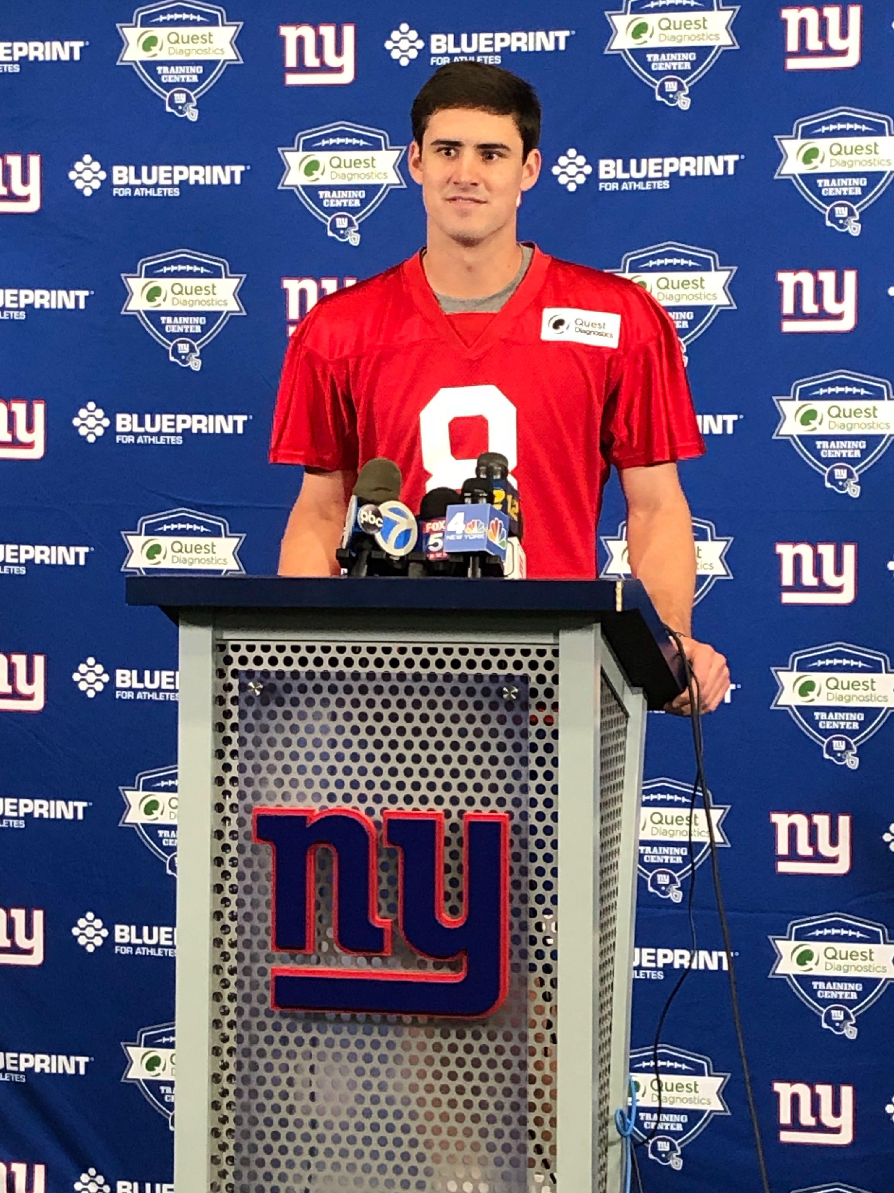 6 takeaways from Giants QB Daniel Jones' introductory presser