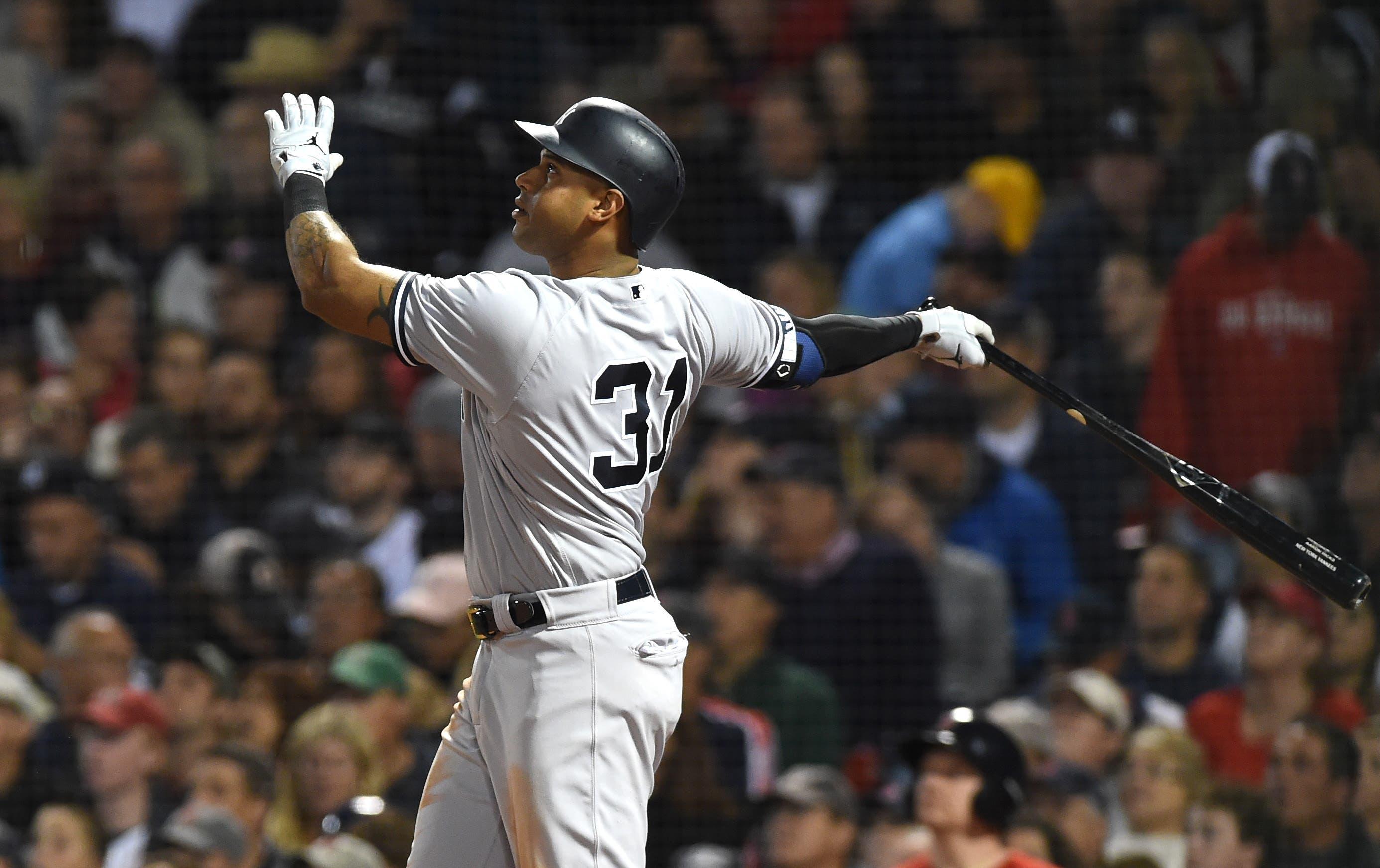 Aaron Hicks (31) Mandatory Credit: Bob DeChiara-USA TODAY Sports / Bob DeChiara