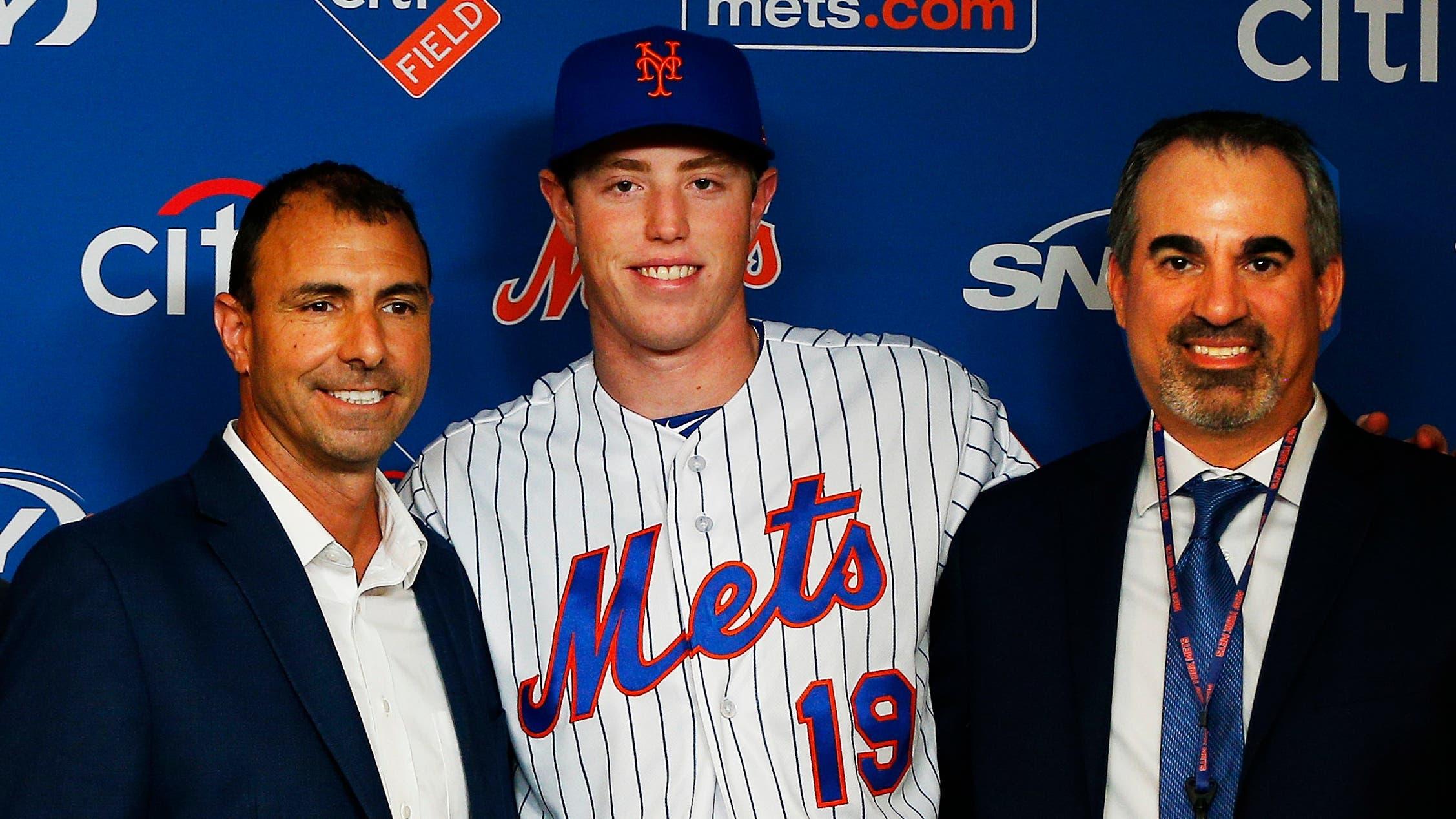 Tommy Tanous, Brett Baty, and Marc Tramuta / Andy Marlin-USA TODAY Sports