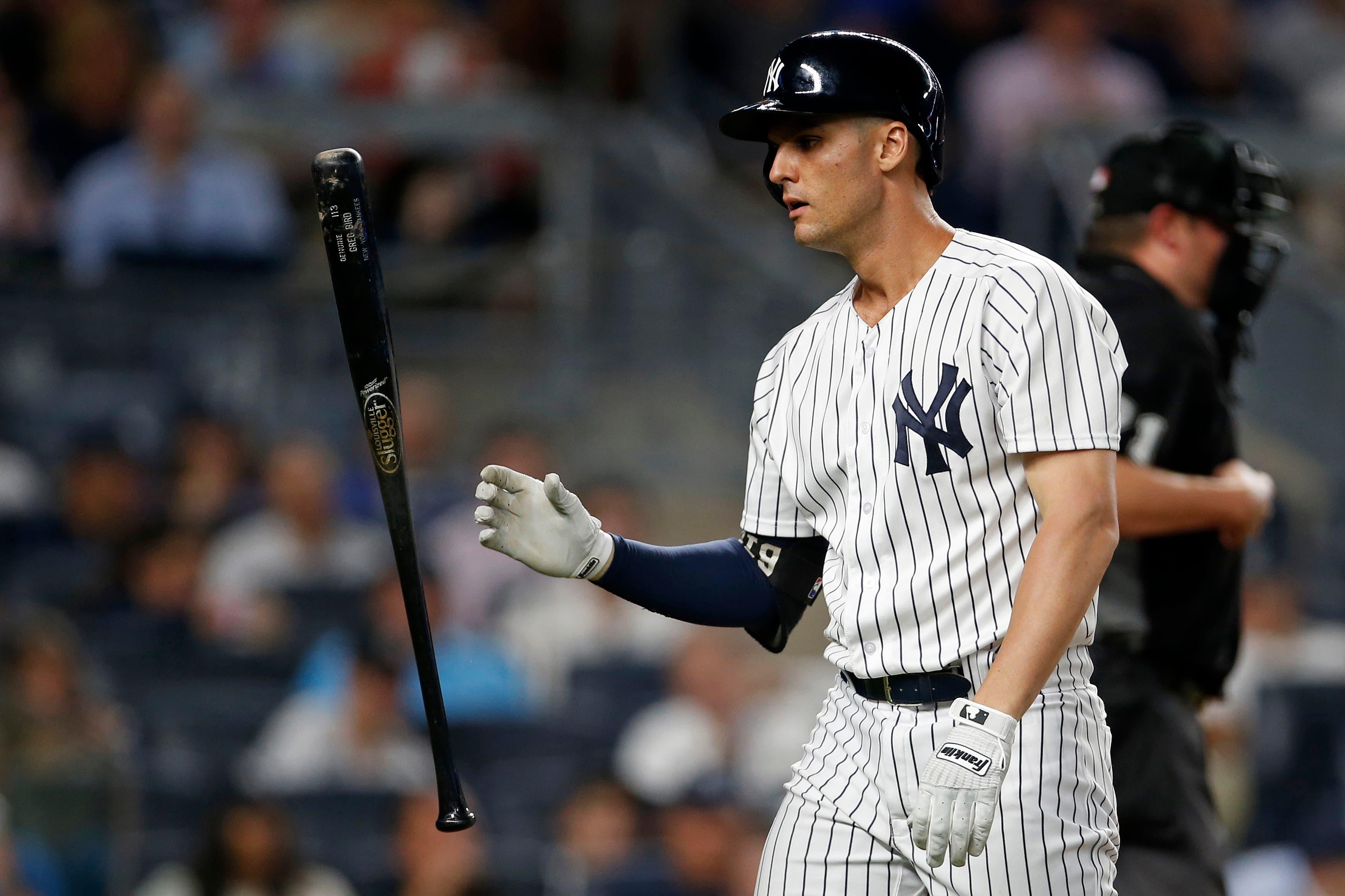 Yankees first baseman Greg Bird / Adam Hunger/USA TODAY Sports