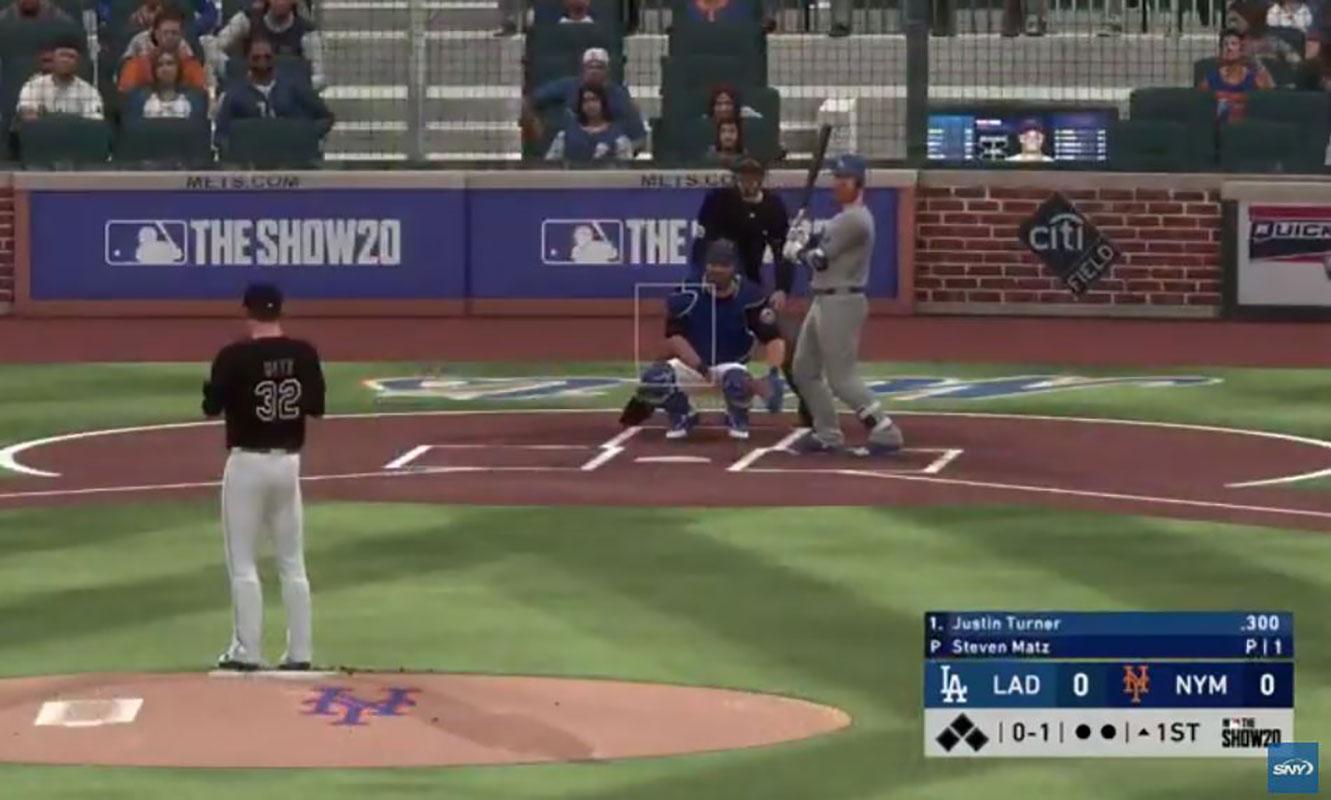 WATCH: Mets take on Dodgers on MLB The Show