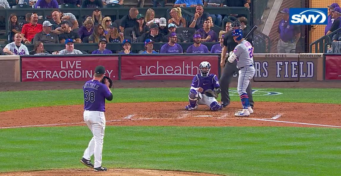 WATCH: Mets' Pete Alonso regains NL home run lead with 48th home run vs. Rockies