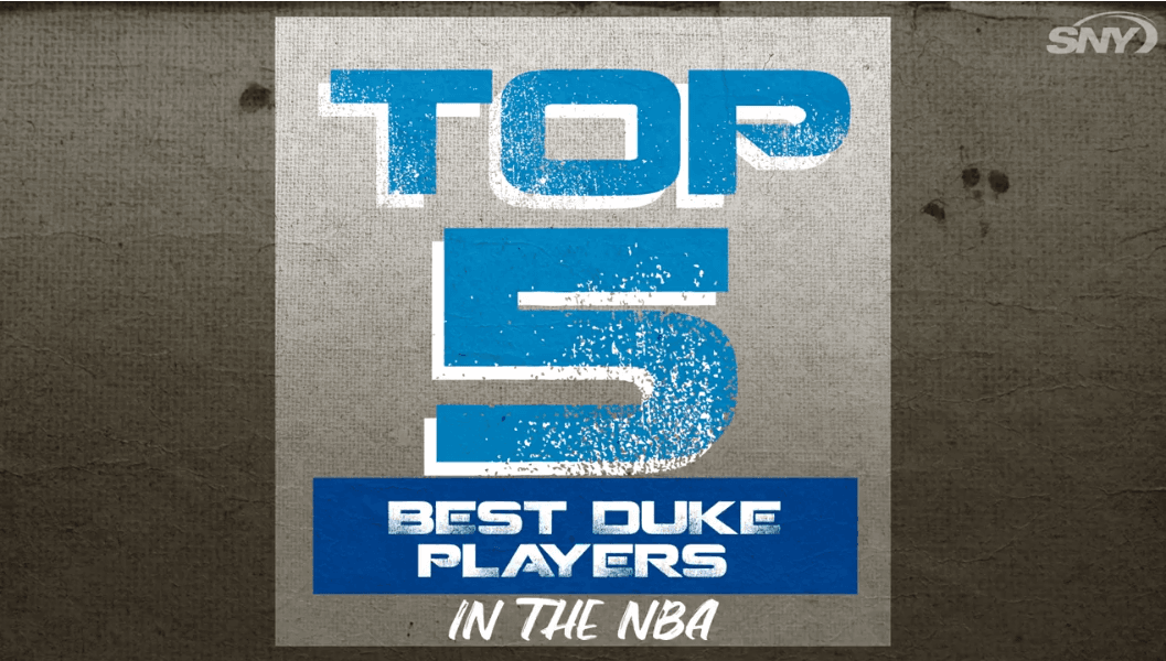 WATCH: The Top 5 Duke players in NBA history