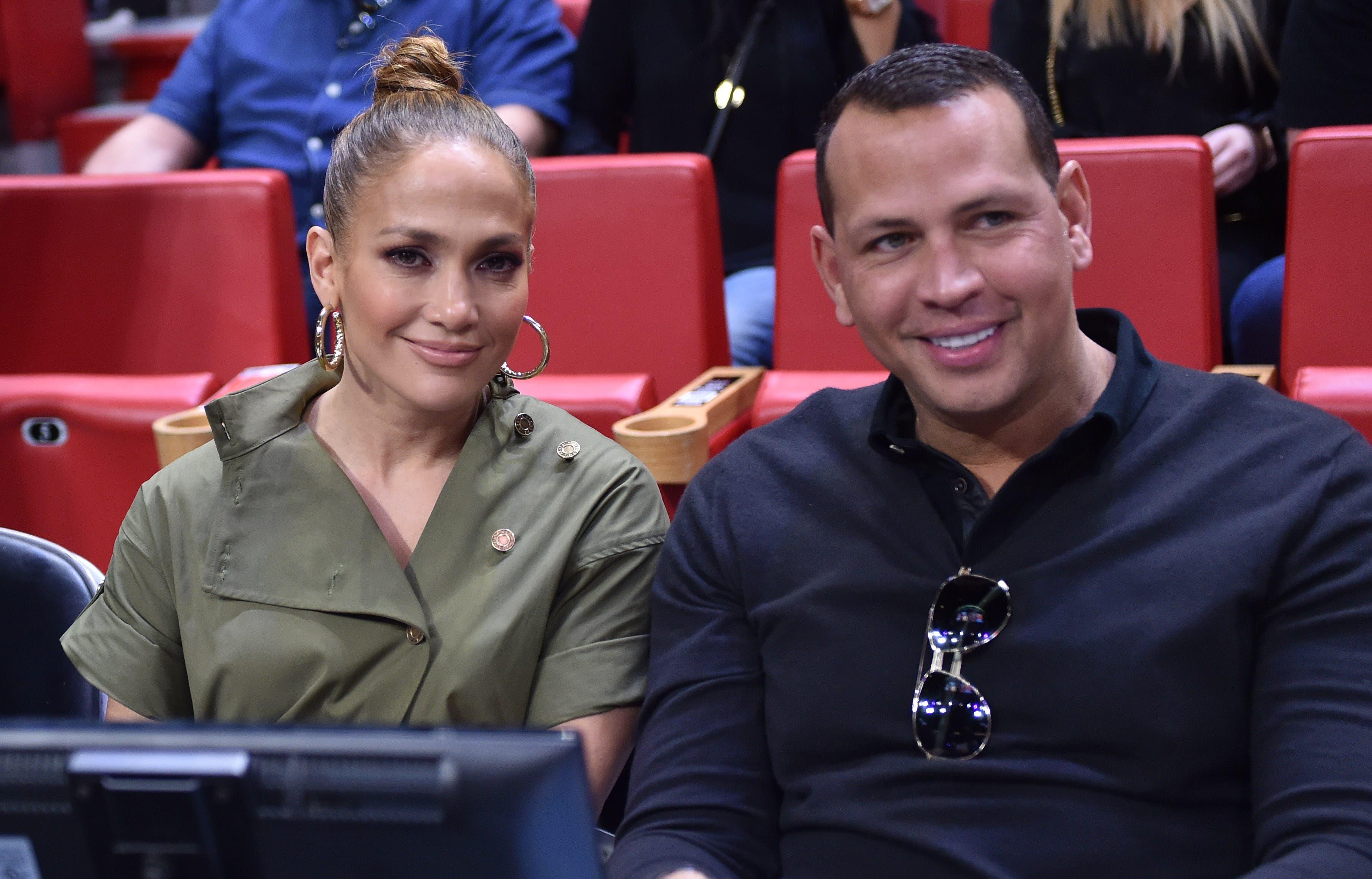 Alex Rodriguez and Jennifer Lopezundefined