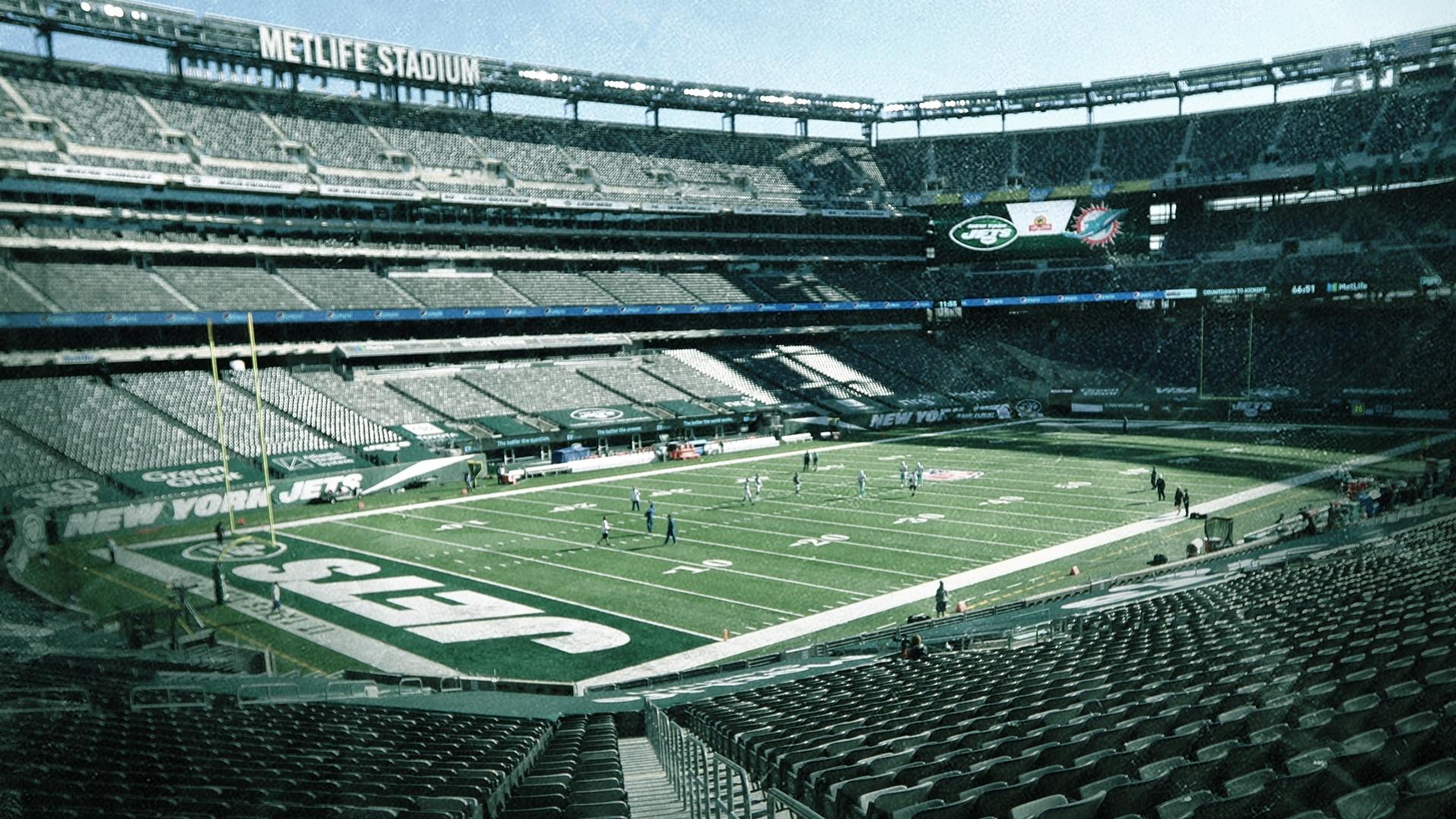 MetLife Stadium, the home of the Jets.