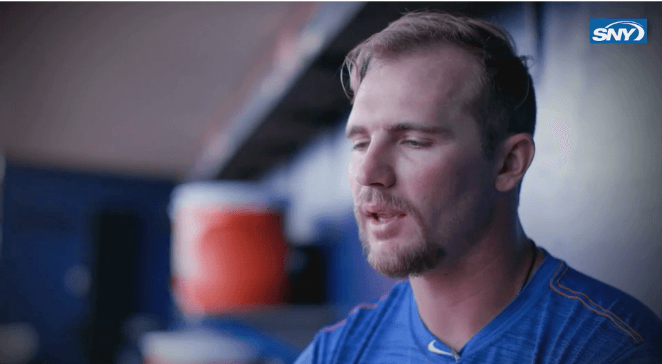 WATCH: Pete Alonso had this message for Mets fans heading into his rookie season