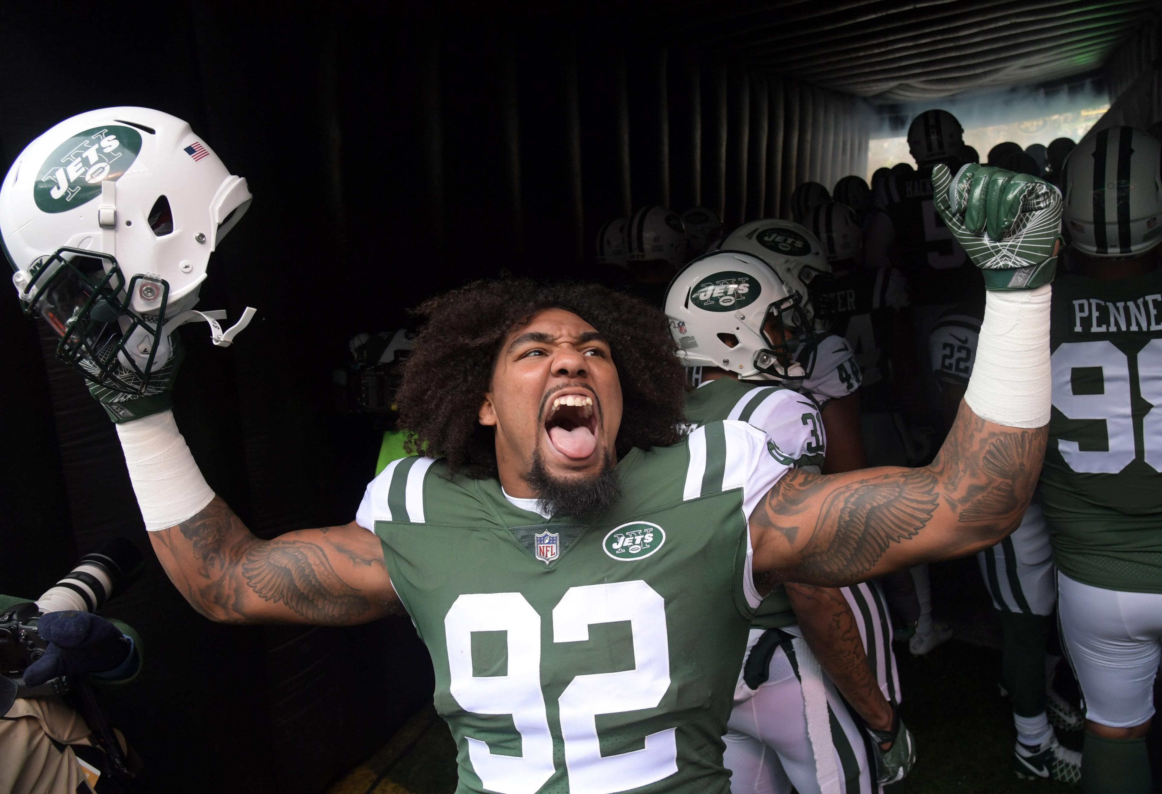 Leonard Williams (92) Mandatory Credit: Kirby Lee-USA TODAY Sports / Kirby Lee