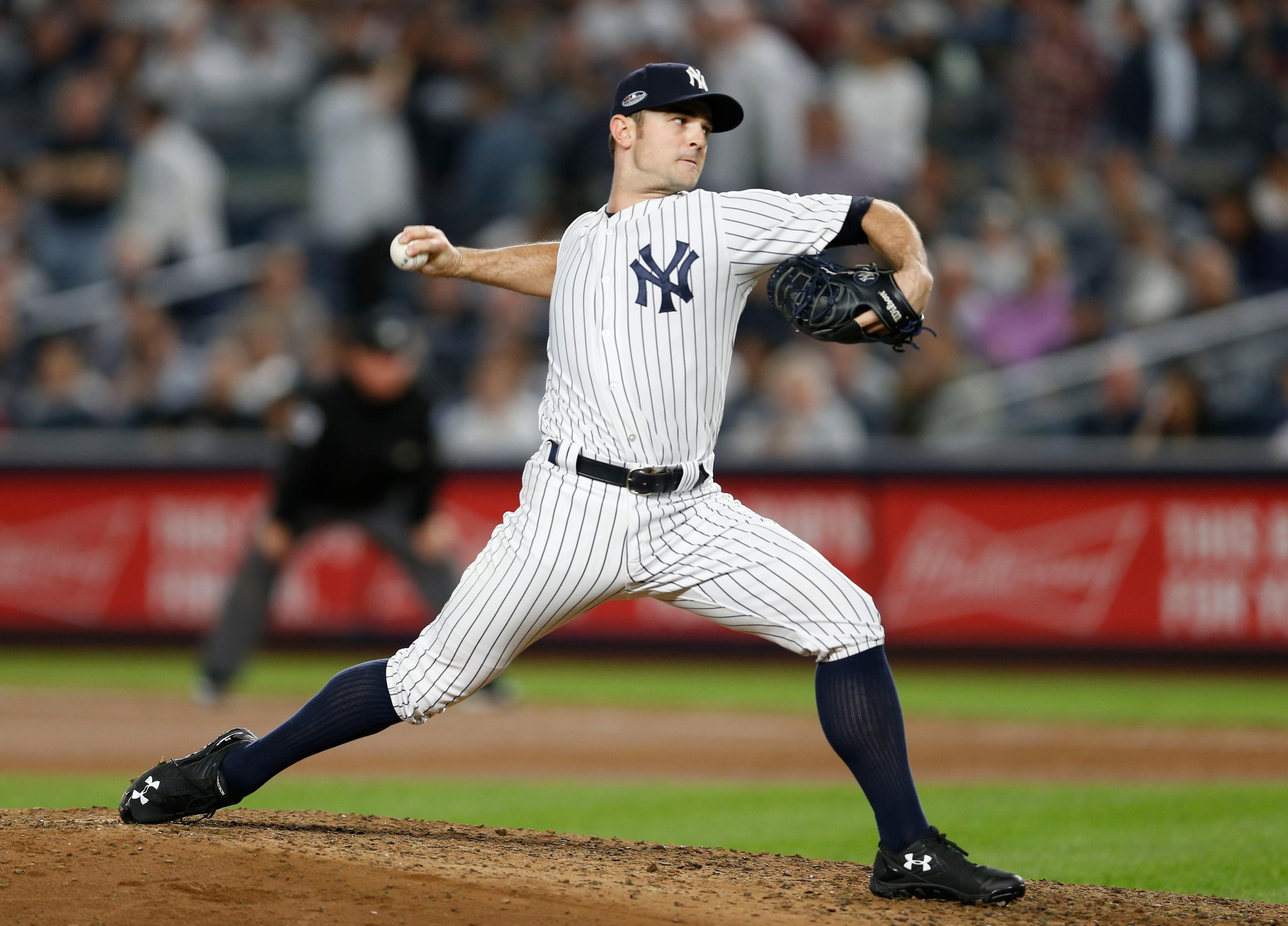 Relief pitcher David Robertson