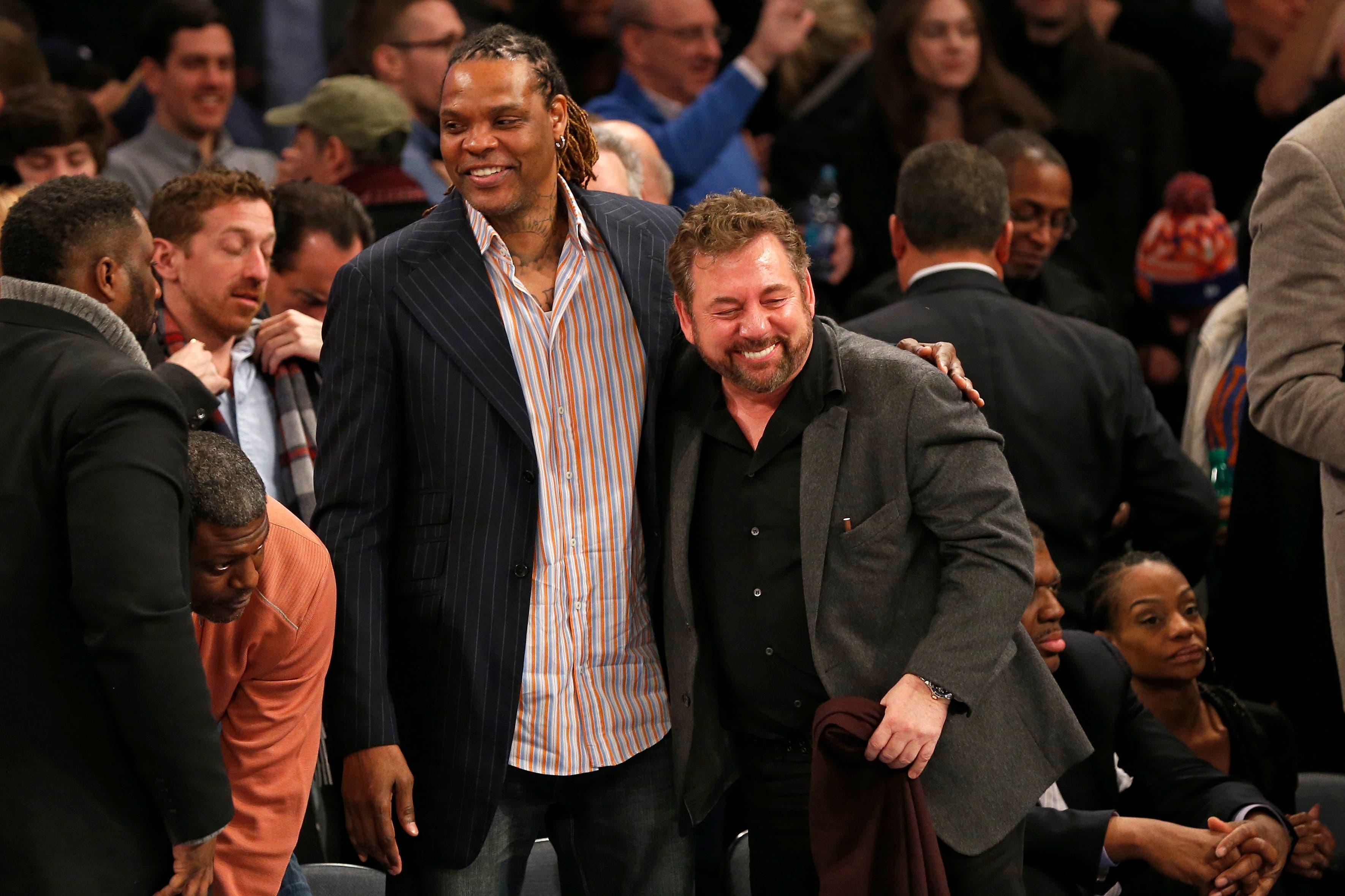 Latrell Sprewell/James Dolan / Adam Hunger