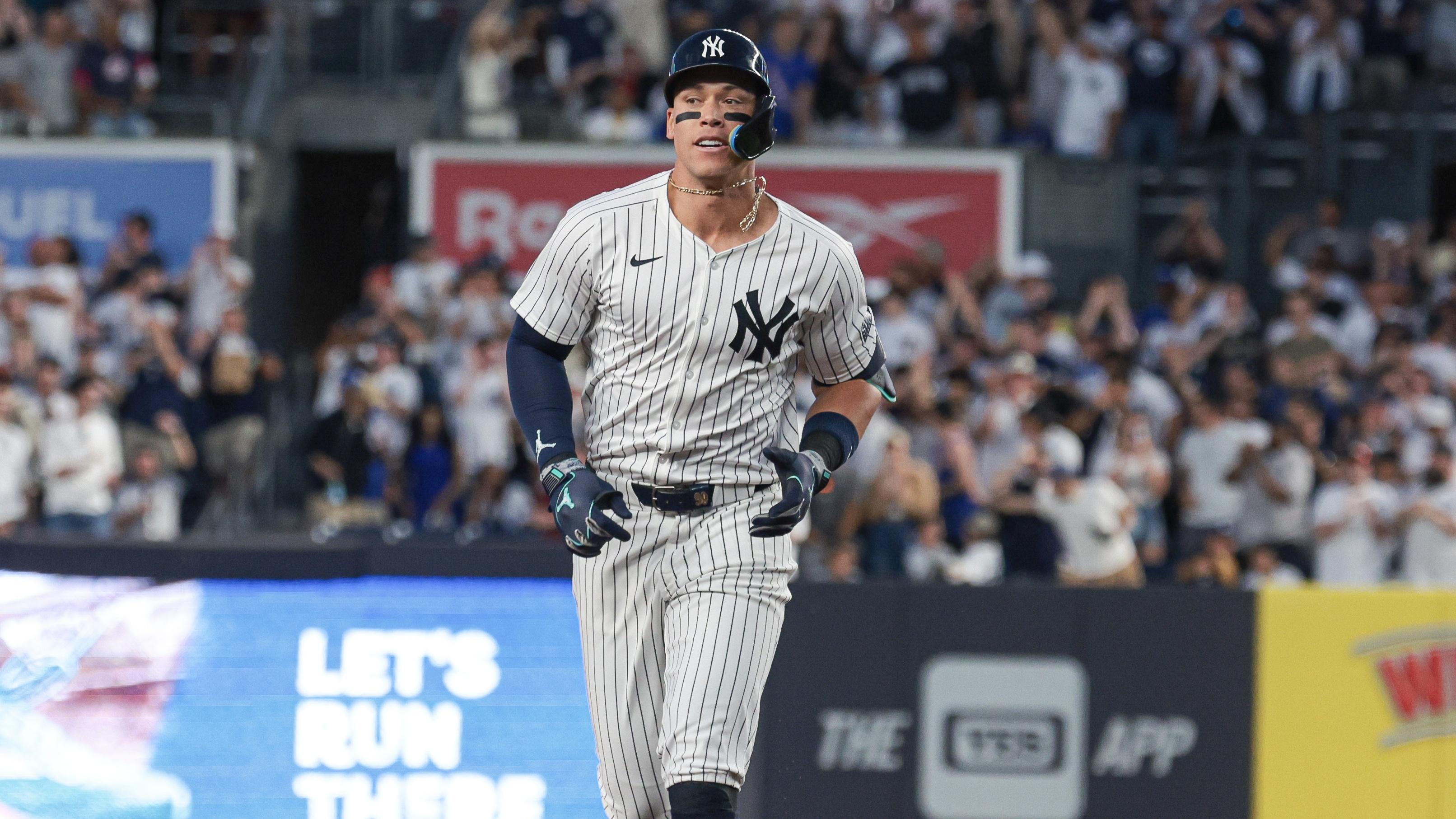 Aaron Judge returns to Yankees' lineup after HBP, still has some 'discomfort'