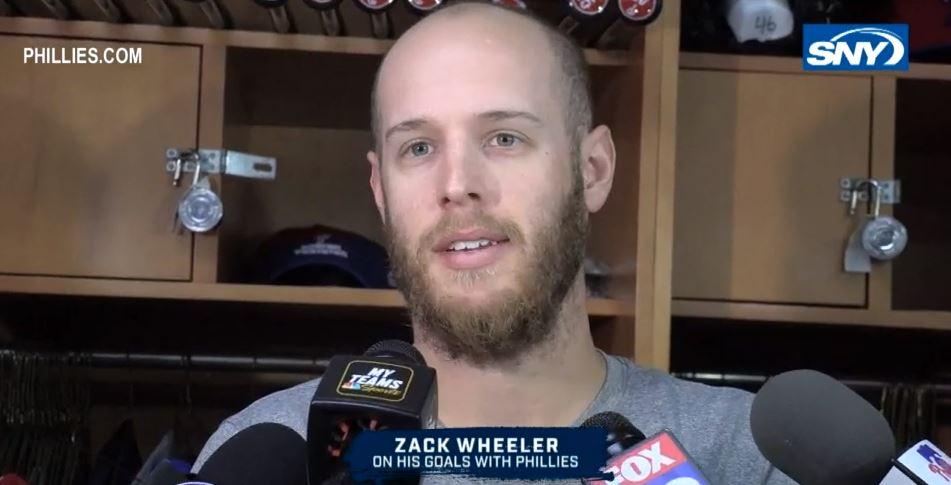 WATCH: Former Met Zack Wheeler has Cy Young aspirations with Phillies