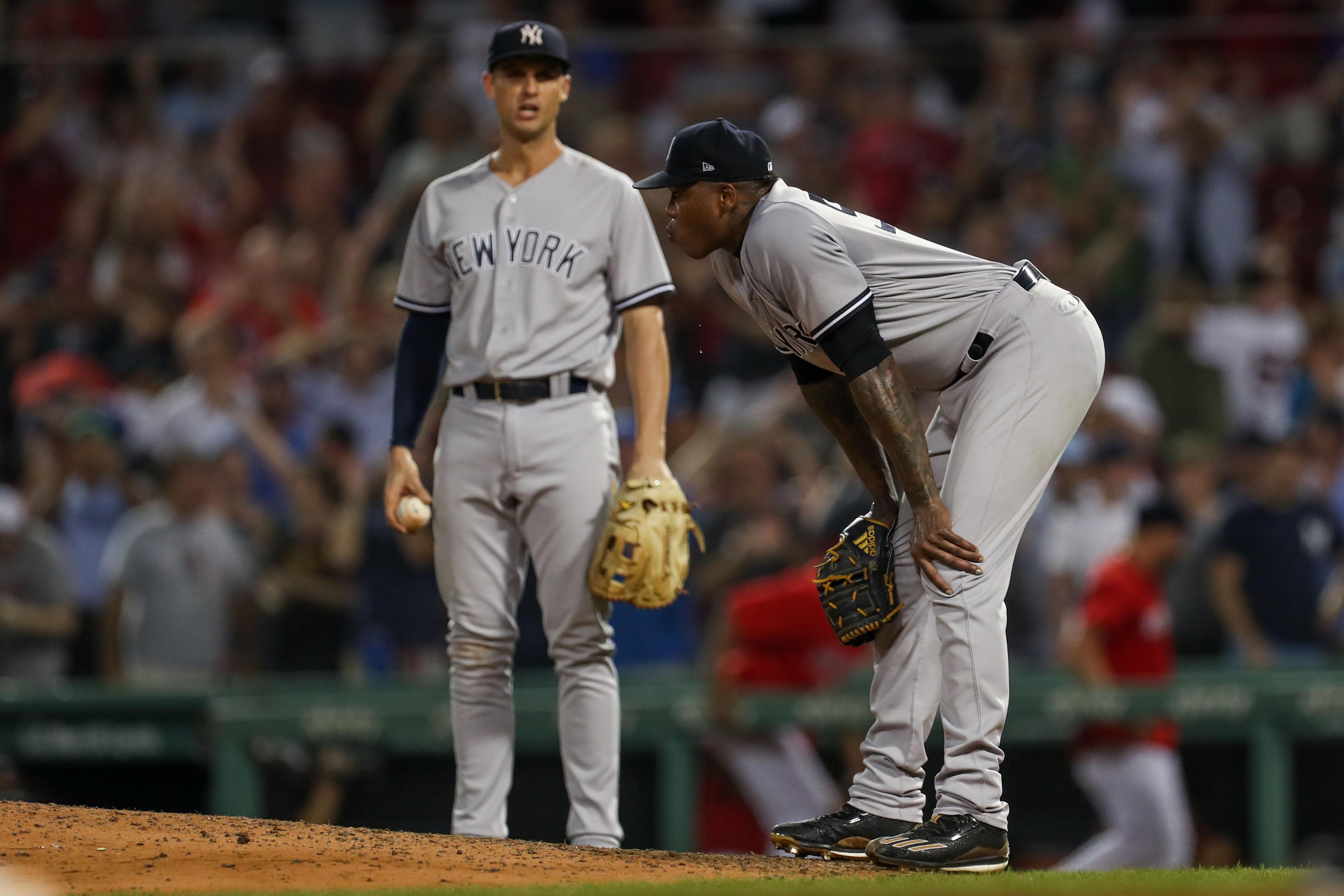 Yankees' Boone not giving up on AL East title: 'We're too good.'