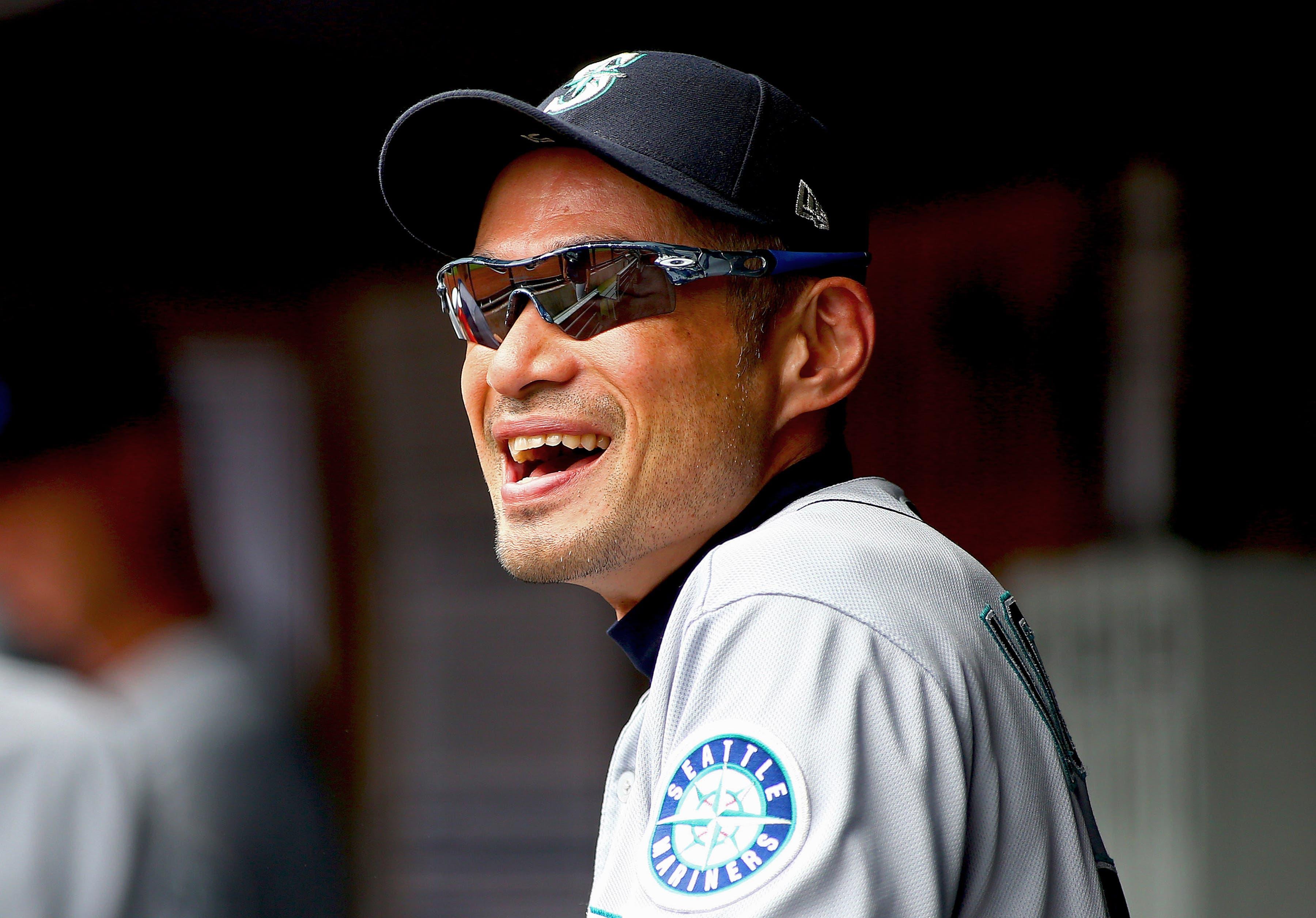 Jun 21, 2018; Bronx, NY, USA; Seattle Mariners outfielder Ichiro Suzuki (51) looks on prior to the game against the New York Yankees at Yankee Stadium. Mandatory Credit: Andy Marlin-USA TODAY Sports / Andy Marlin