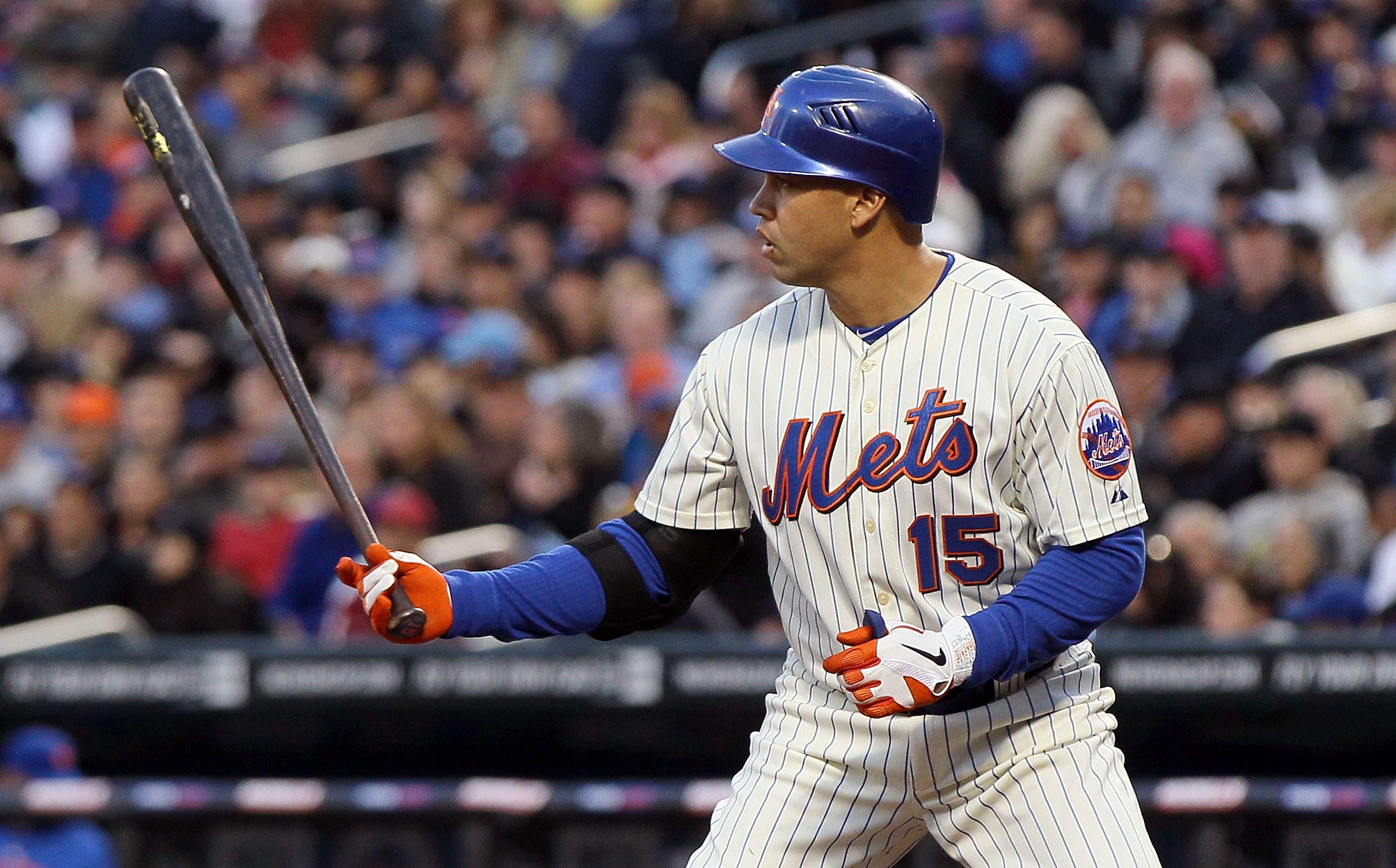 Carlos Beltran of the New York Mets on May 7, 2011 at Citi Field in the Flushing neighborhood of the Queens borough of New York City. / Jim McIsaac/Getty Images