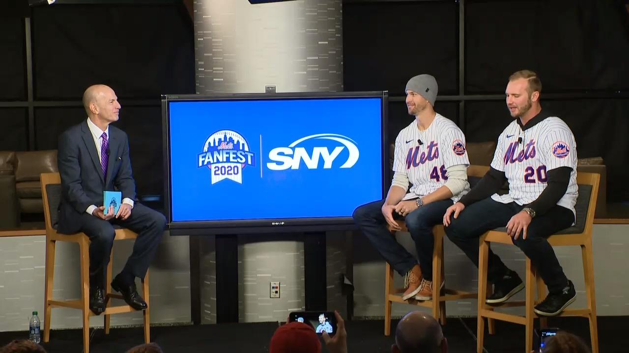 Jacob deGrom and Pete Alonso