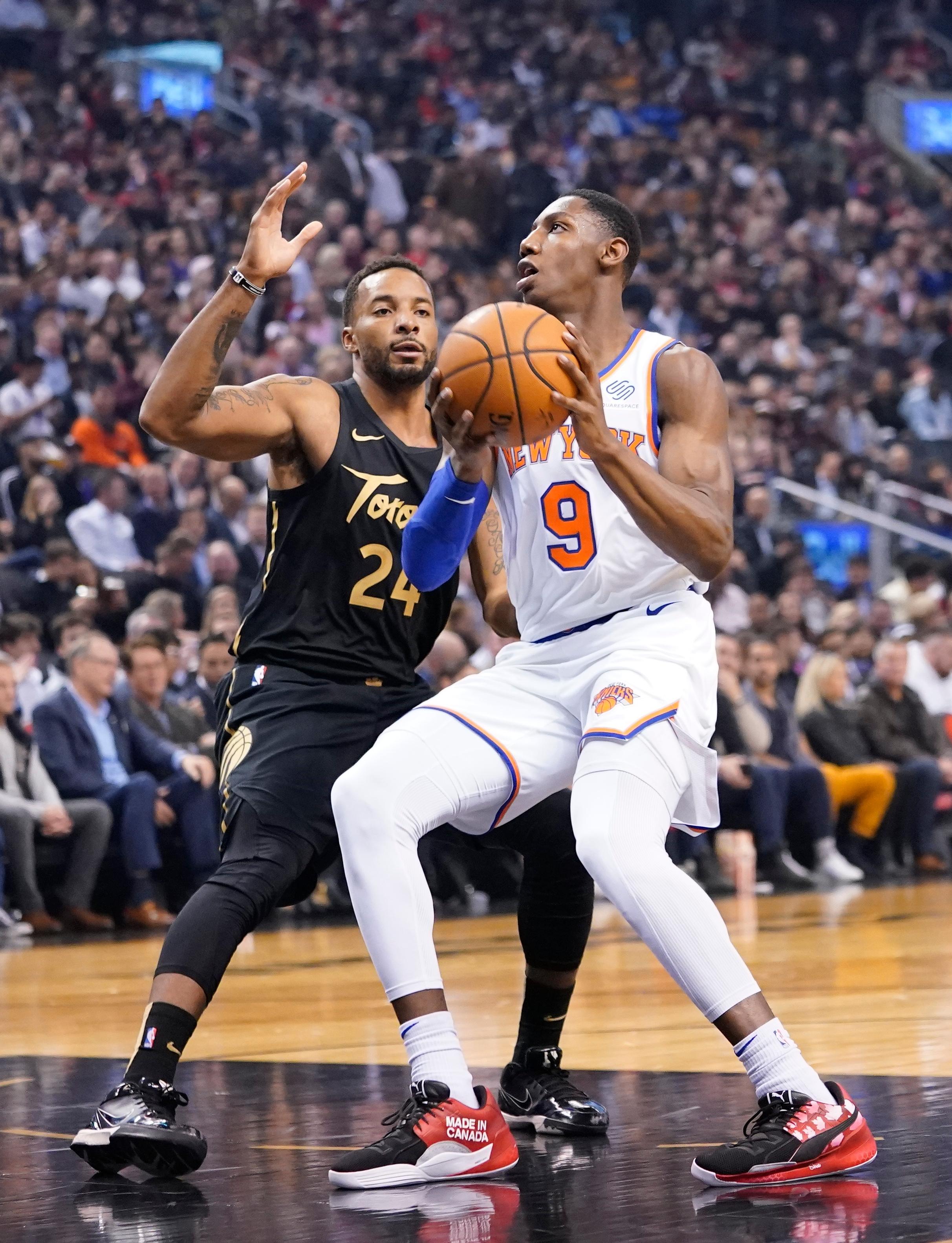 Knicks' RJ Barrett learns from his Toronto homecoming: 'I had way too many emotions'