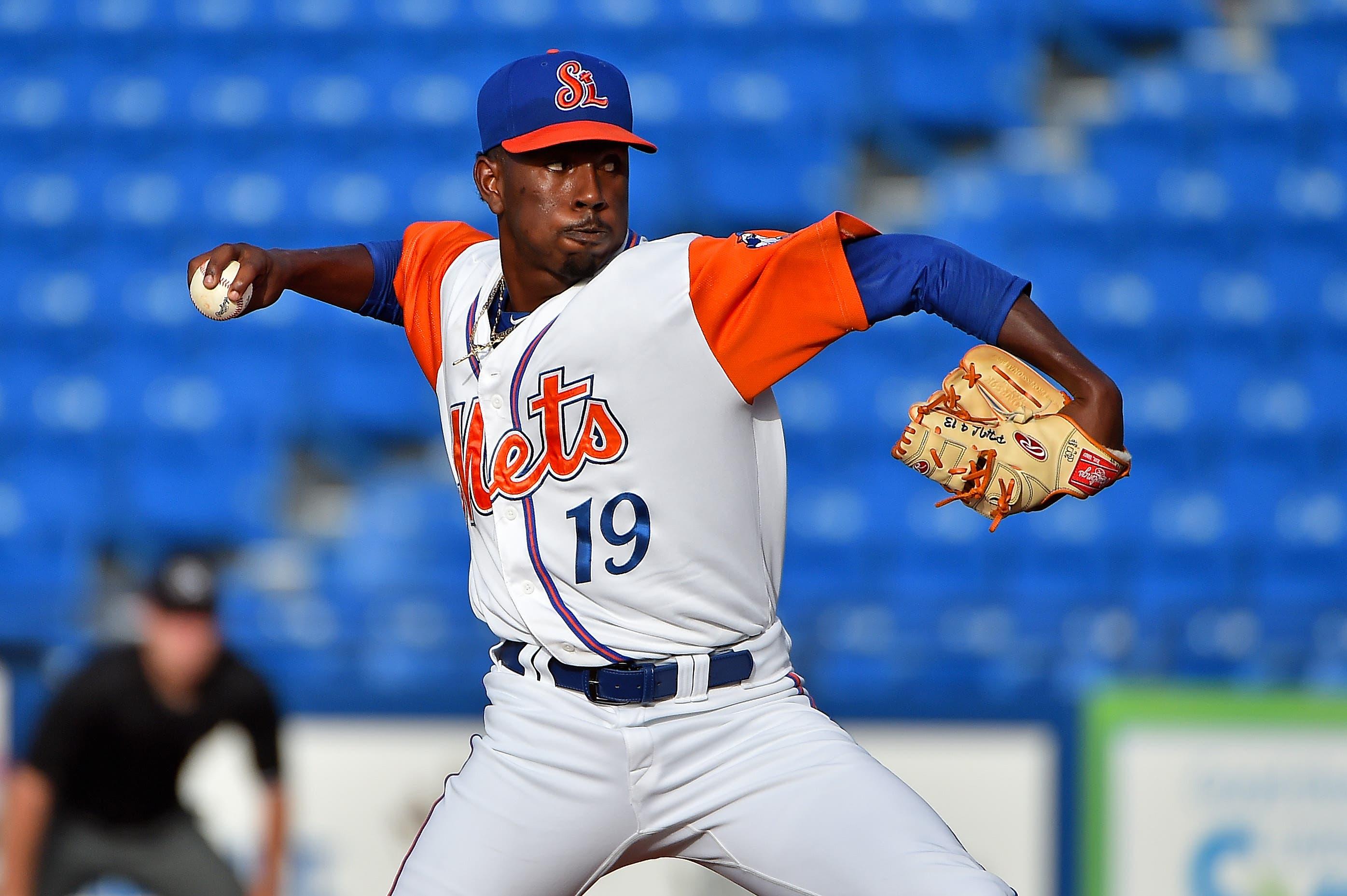 Port St. Lucie, FL, USA; St. Lucie Mets pitcher Justin Dunn (19) delivers a pitch. Mandatory Credit: Jasen Vinlove-USA TODAY Sports / Jasen Vinlove