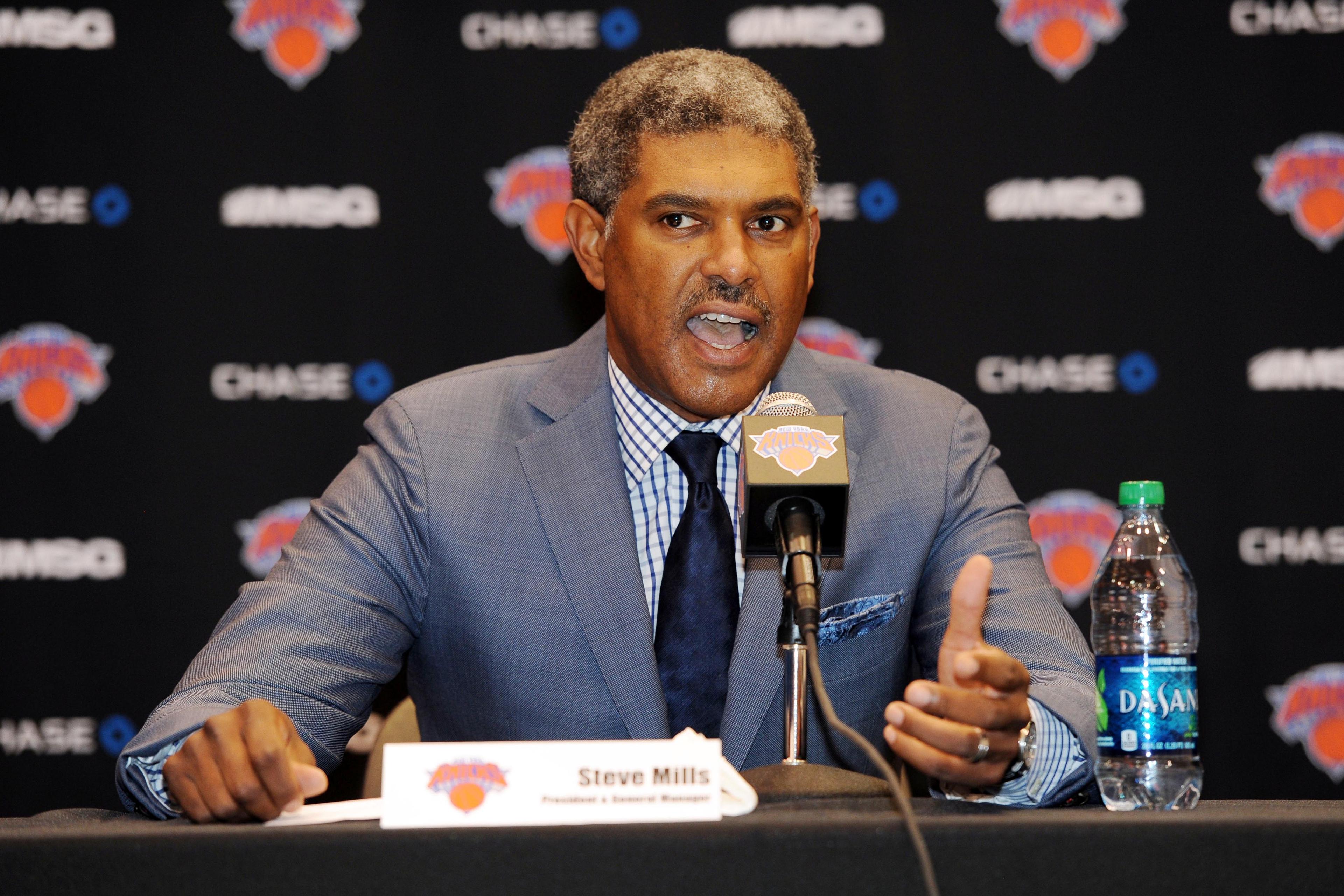 Knicks' Steve Mills continuing to be patient with his rebuilding plan