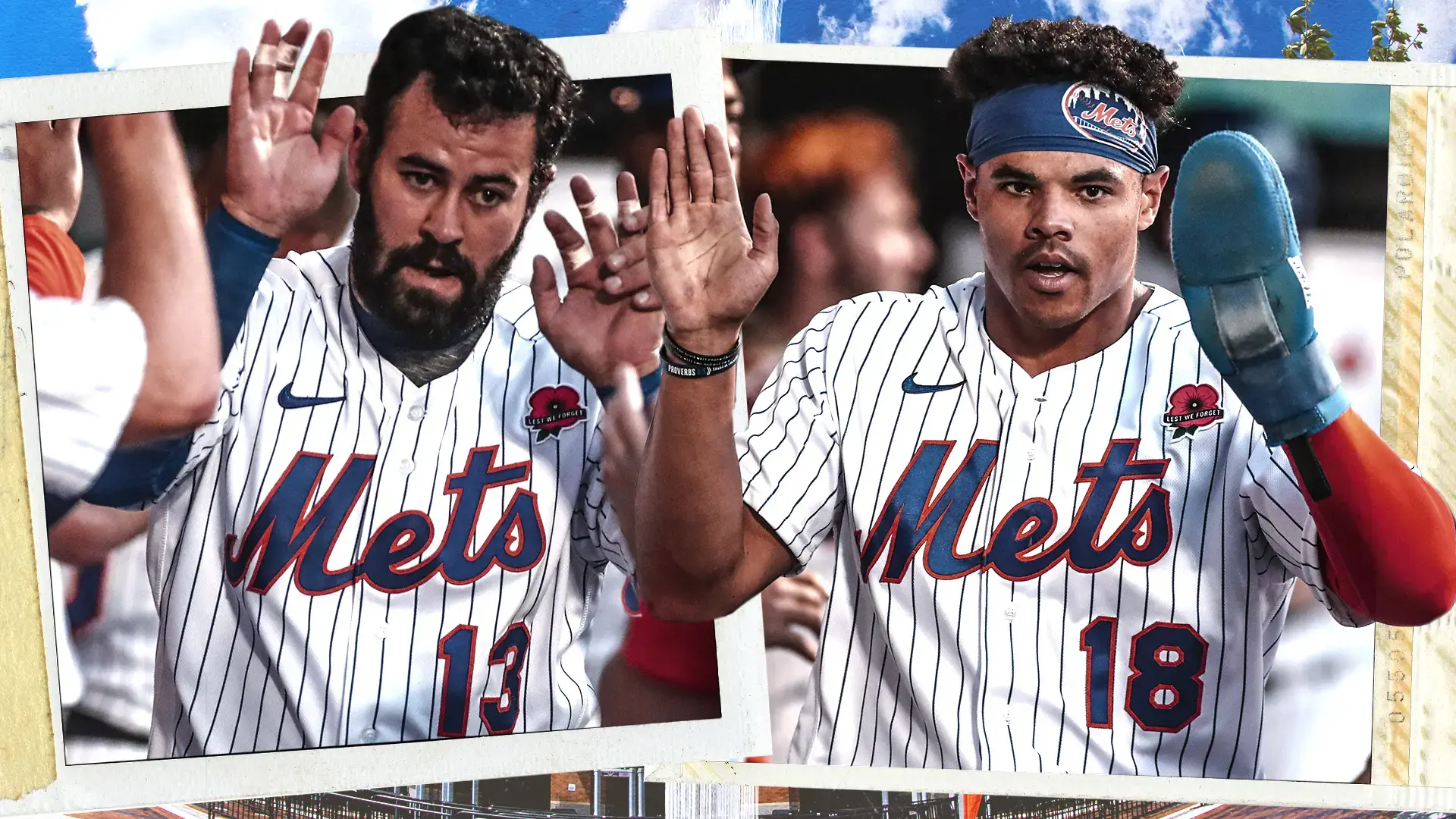 Luis Guillorme and Nick Plummer / USA TODAY Sports/SNY Treated Image