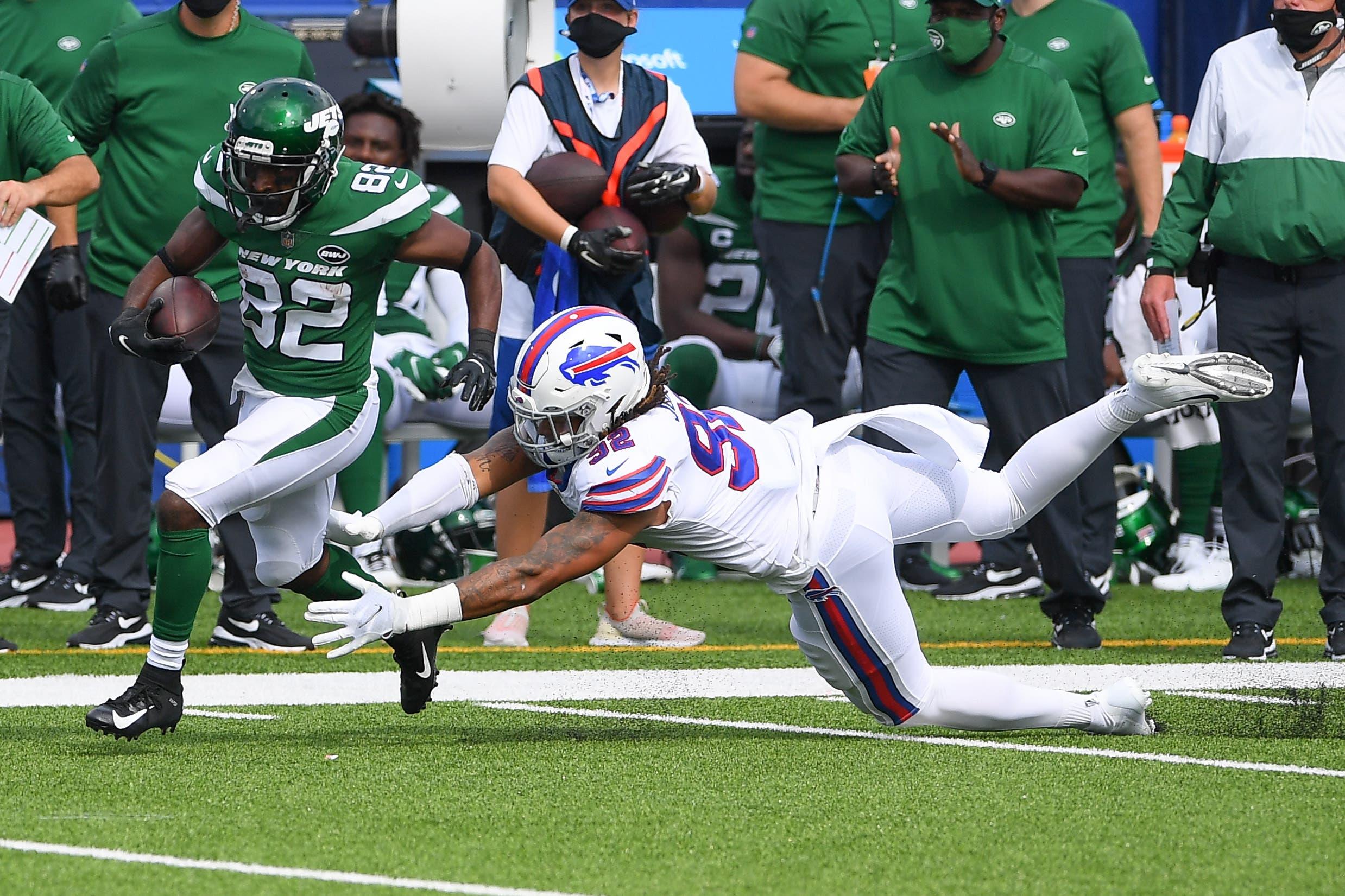 Jets WR Jamison Crowder / USA Today