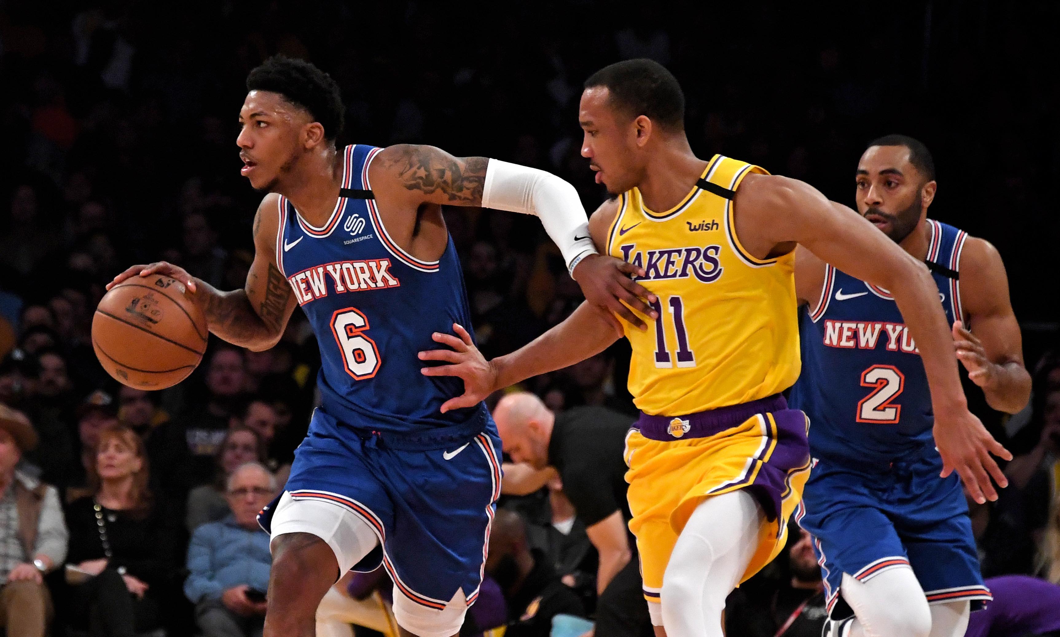 Knicks Takeaways from Tuesday's 117-87 loss to the Lakers, including a lackluster offensive performance