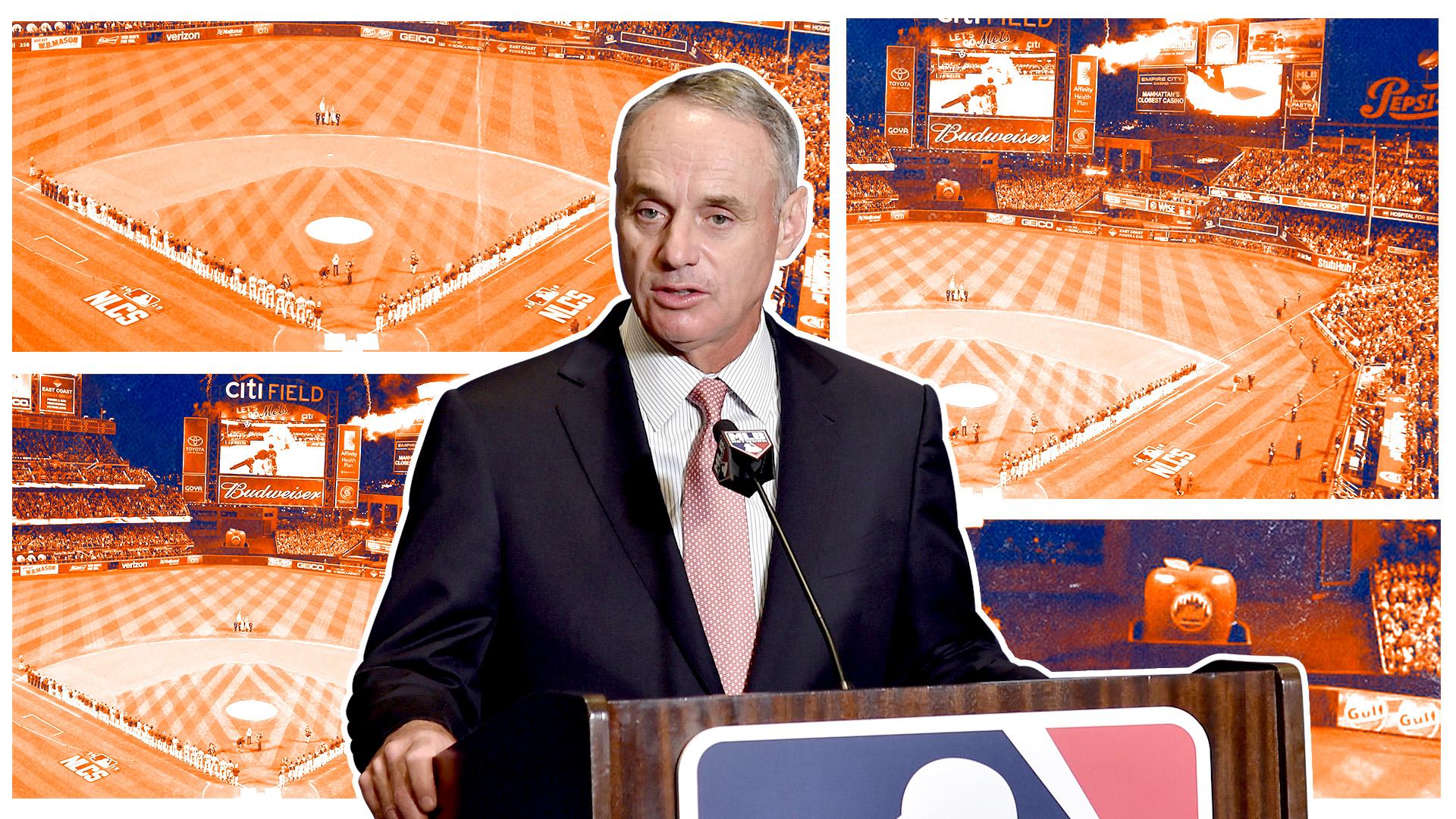 MLB commissioner Rob Manfred