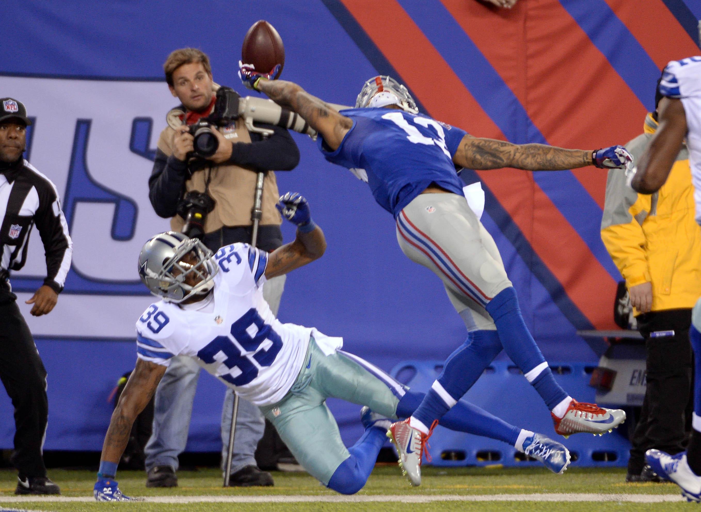 WATCH: Giants' Odell Beckham Jr. is sticking to lofty goal