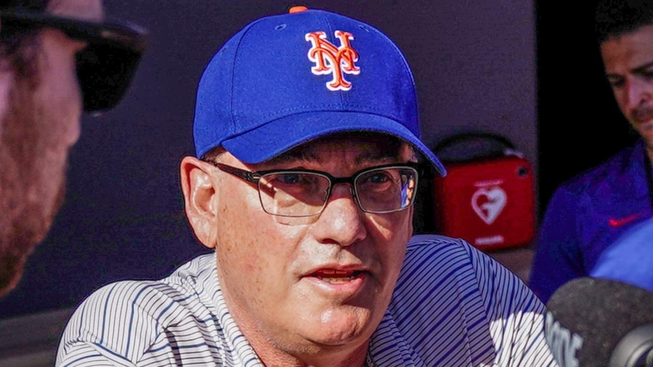 New York Mets owner Steve Cohen at spring training.