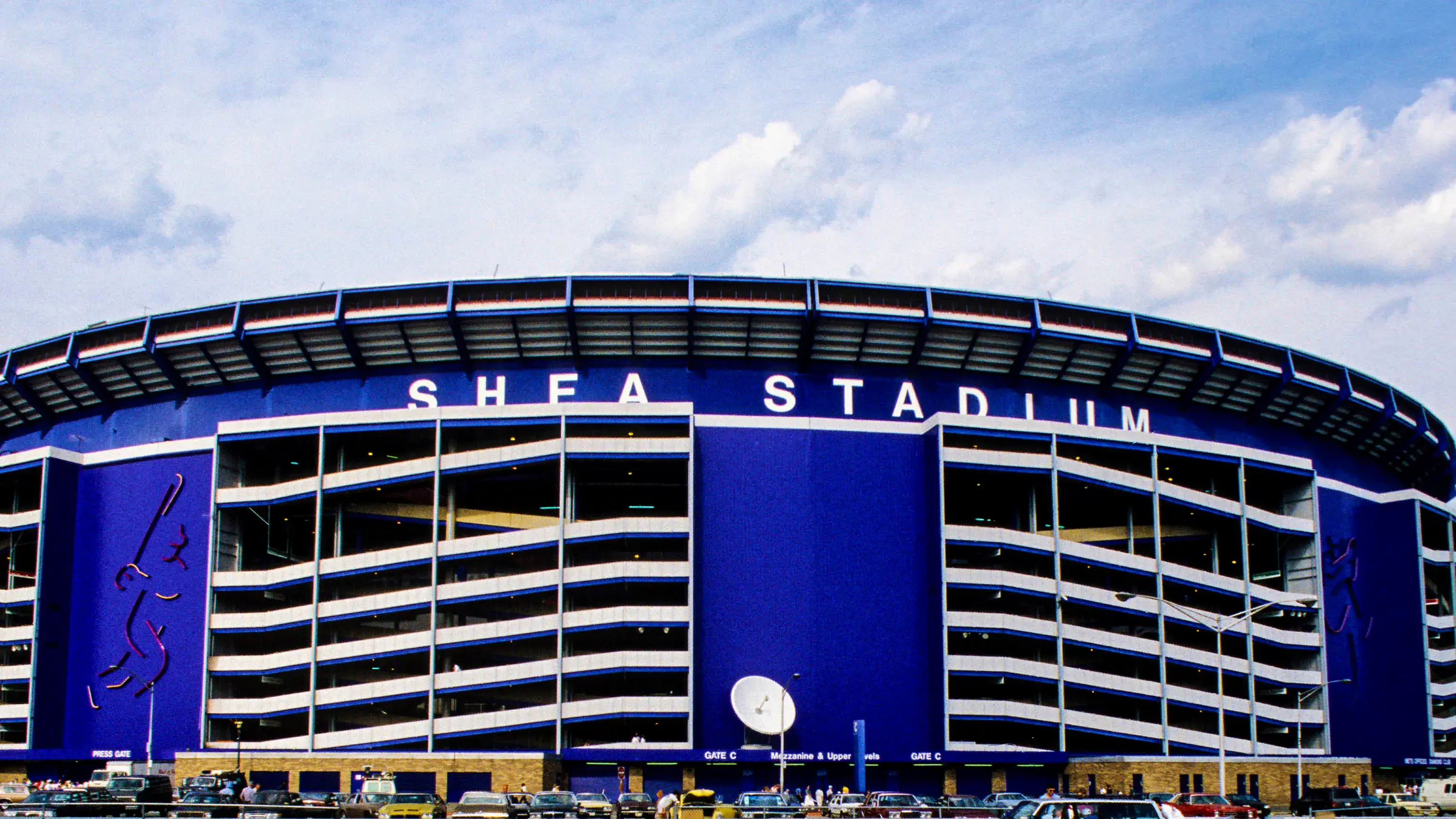 Flushing, NY, USA; FILE PHOTO; Outside view of Shea Stadium home of the New York Mets. / RVR Photos - USA TODAY Sports