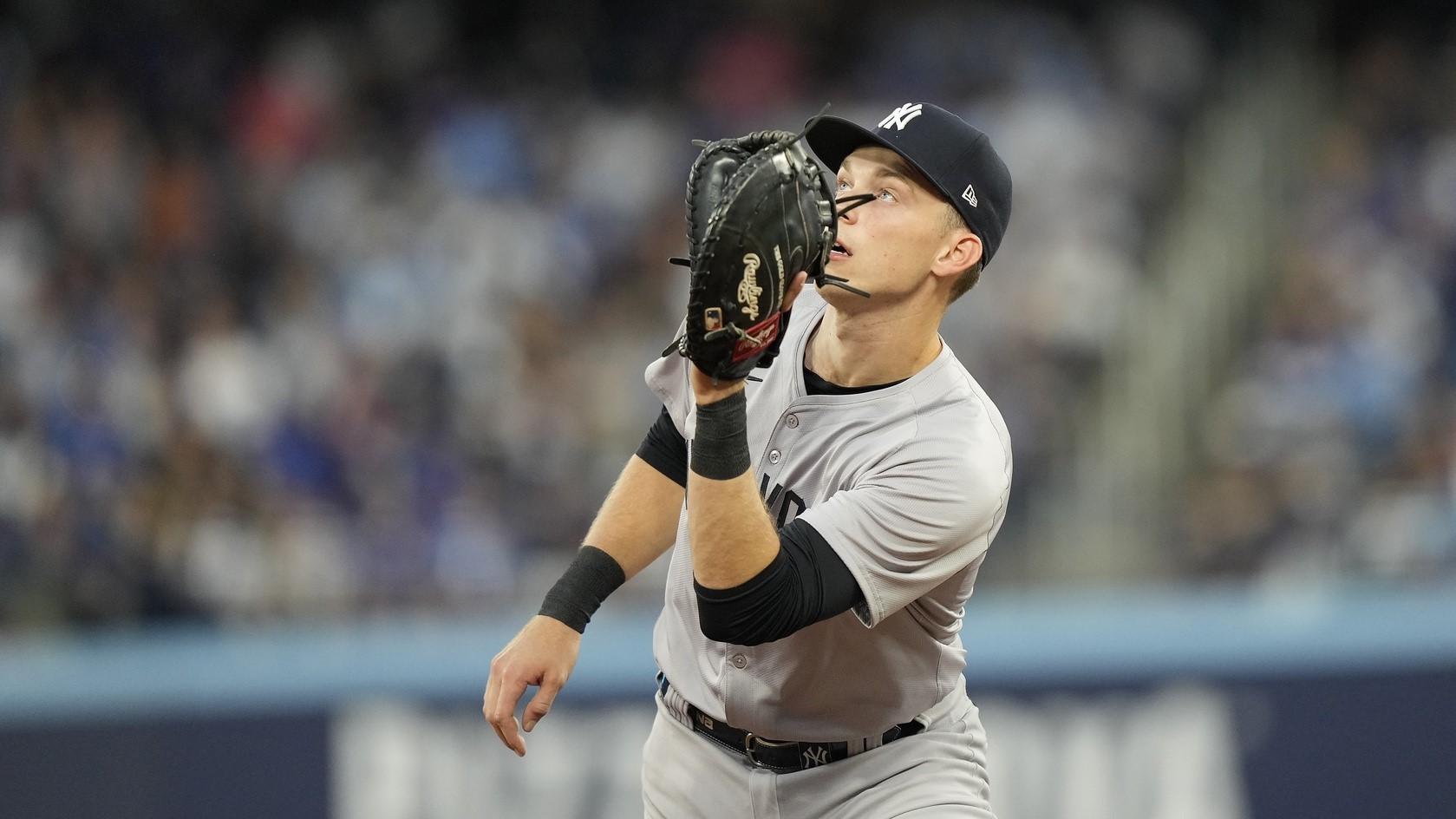 Yankees' Ben Rice talks 'weird' first-inning misplay in loss to Blue Jays