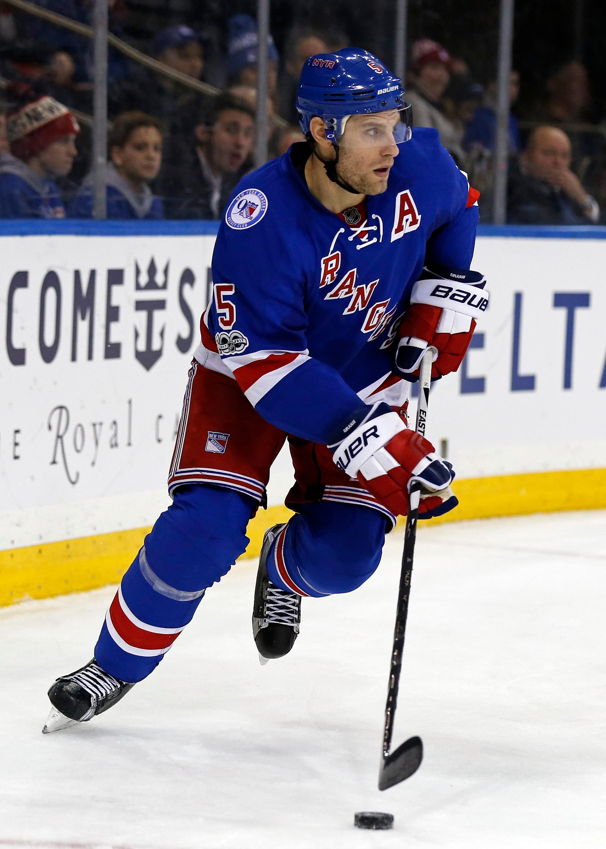 Longtime Rangers defenseman Dan Girardi announces retirement