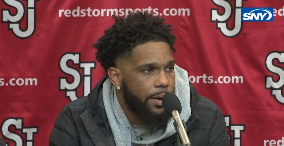 WATCH: Myles Powell reacts to Seton Hall's 82-79 win over St. John's