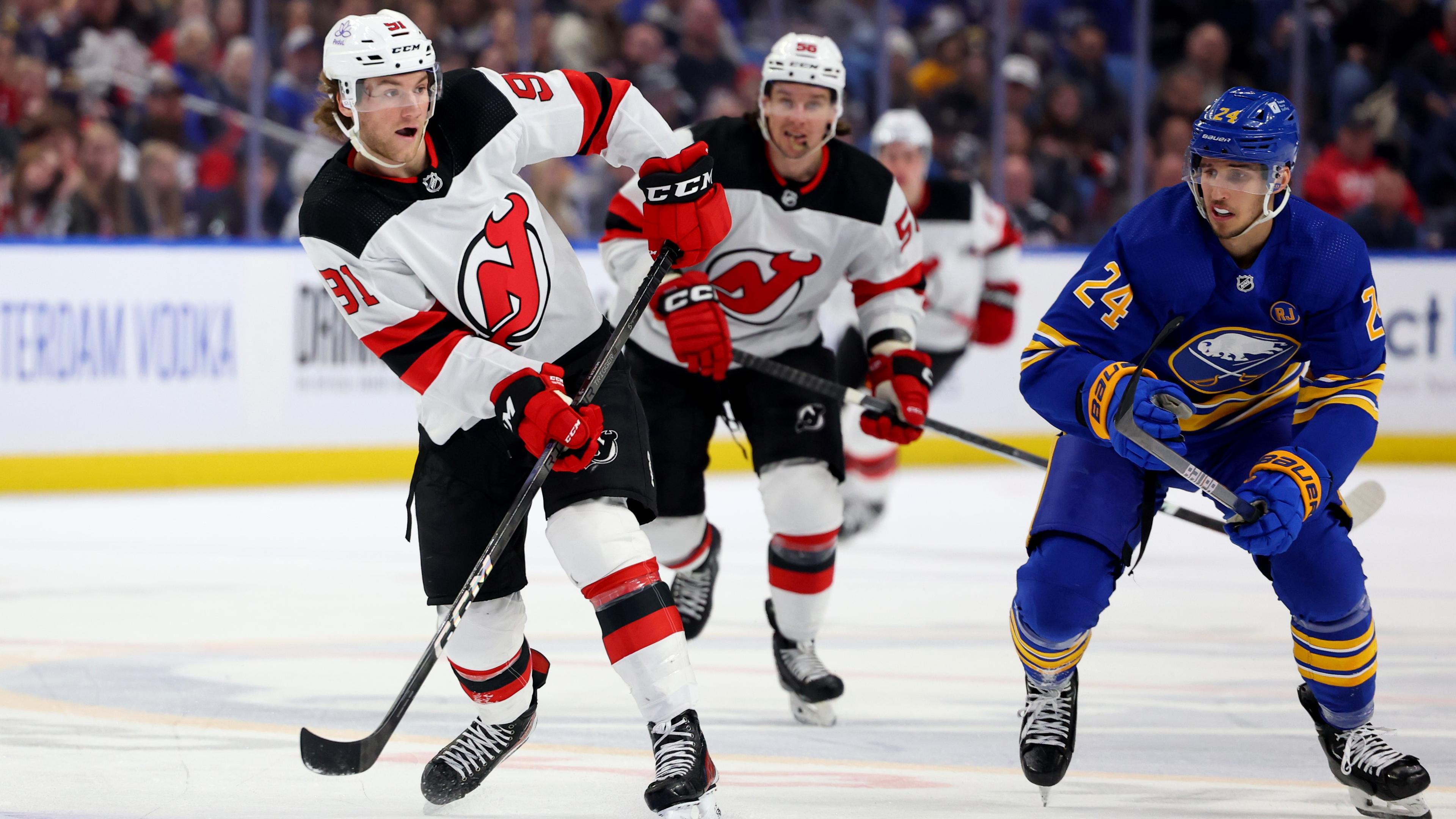 Devils jump out to early lead to beat Sabres, 4-1, in season opener