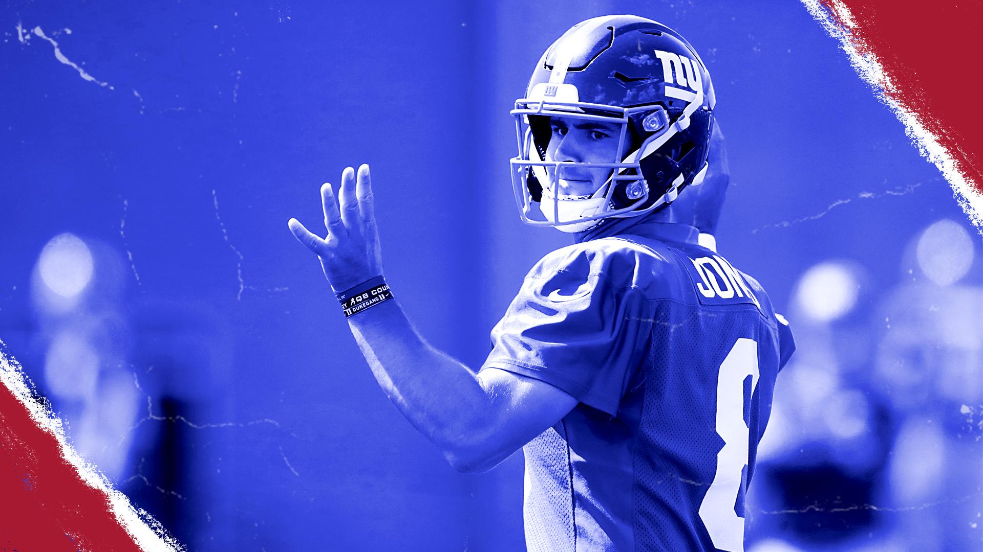 Giants quarterback Daniel Jones.