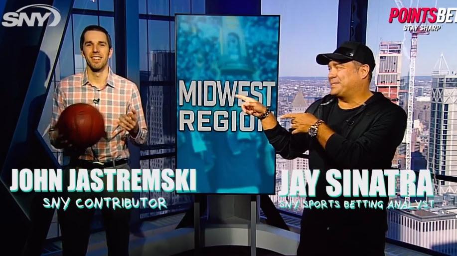 Jay Sinatra and John Jastremski's NCAA Tournament Midwest Region Sweet 16 best bets