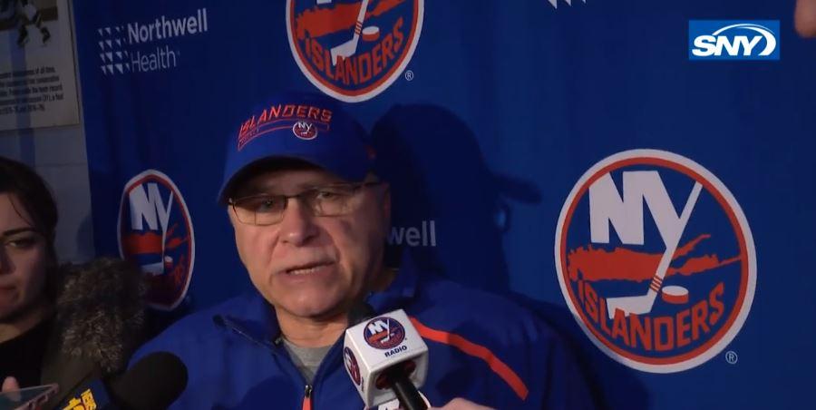 WATCH: Islanders' Barry Trotz downplays this year's edition of John Tavares' return to New York