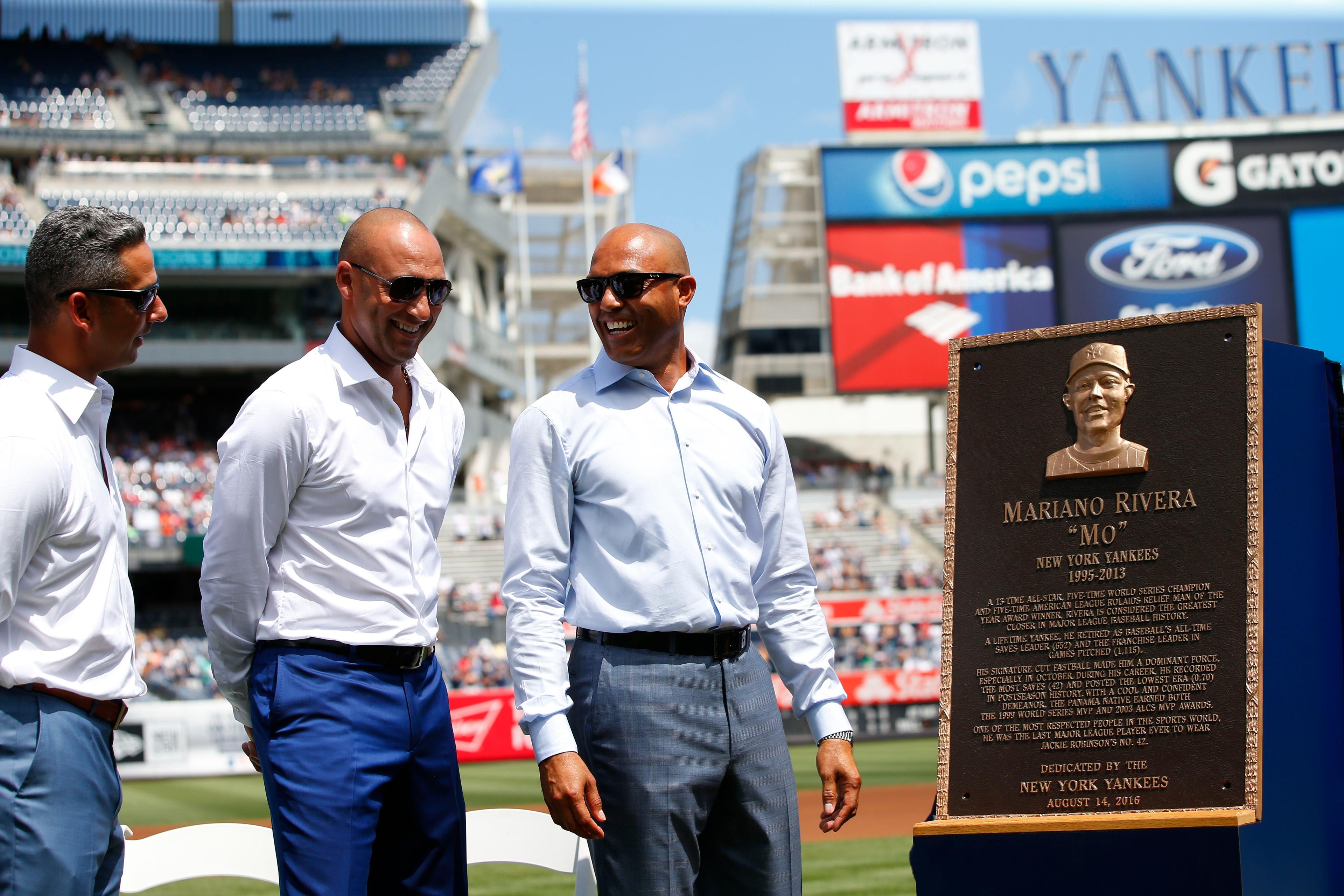 Mariano Rivera, CC Sabathia among former Yankees teammates to congratulate Derek Jeter on Hall of Fame election