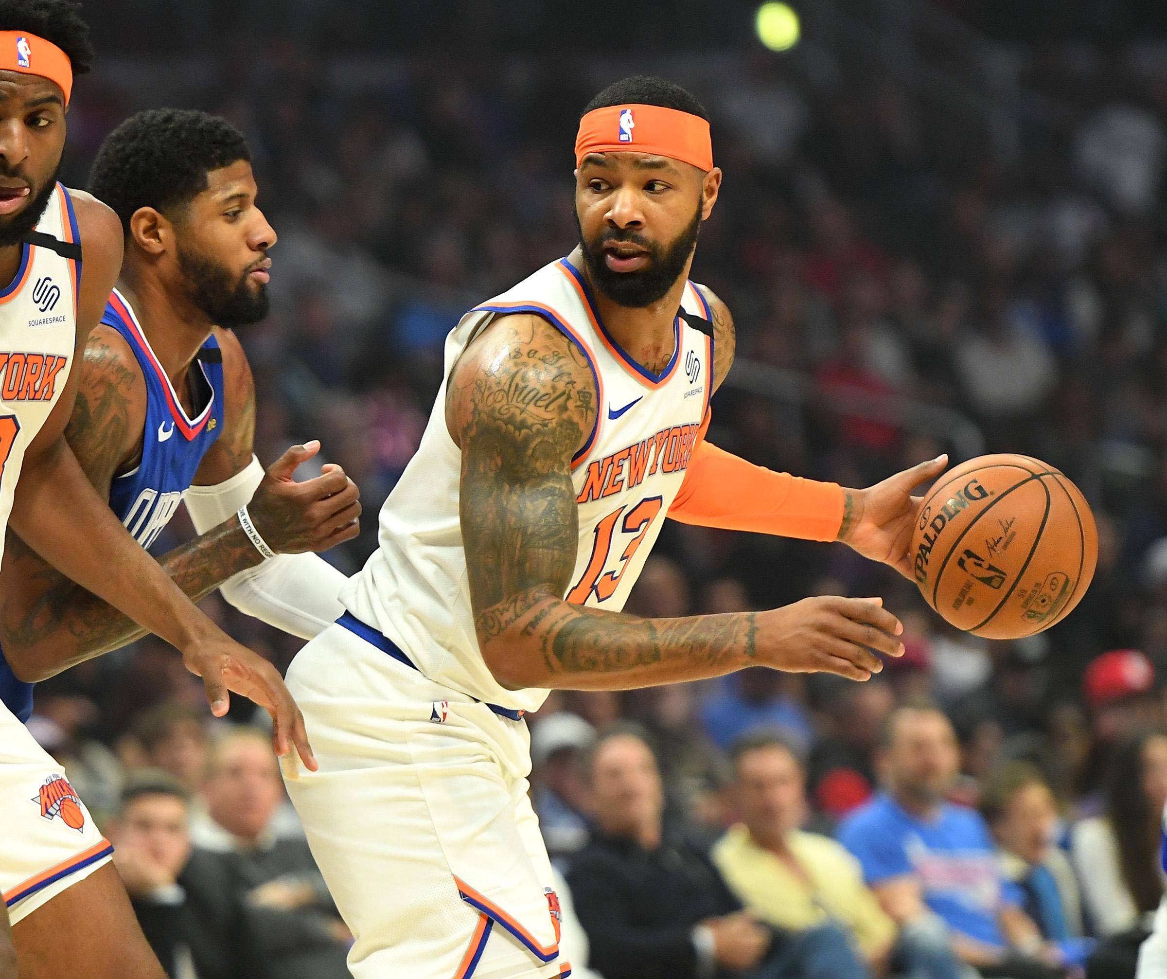 Marcus Morris, Dennis Smith Jr. out for Knicks against Lakers