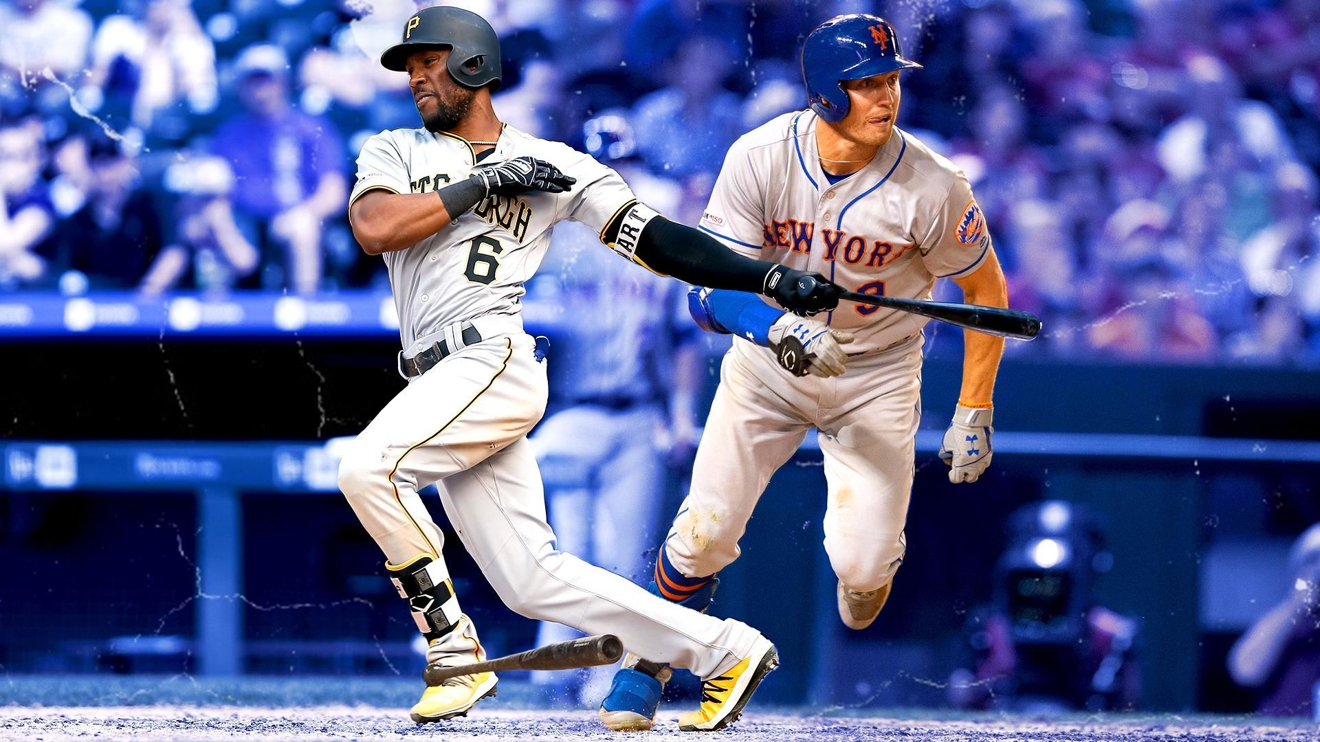 Starling Marte and Brandon Nimmo