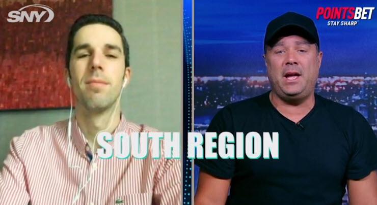 Jay Sinatra and John Jastremski's NCAA Tournament South Region Elite Eight best bets