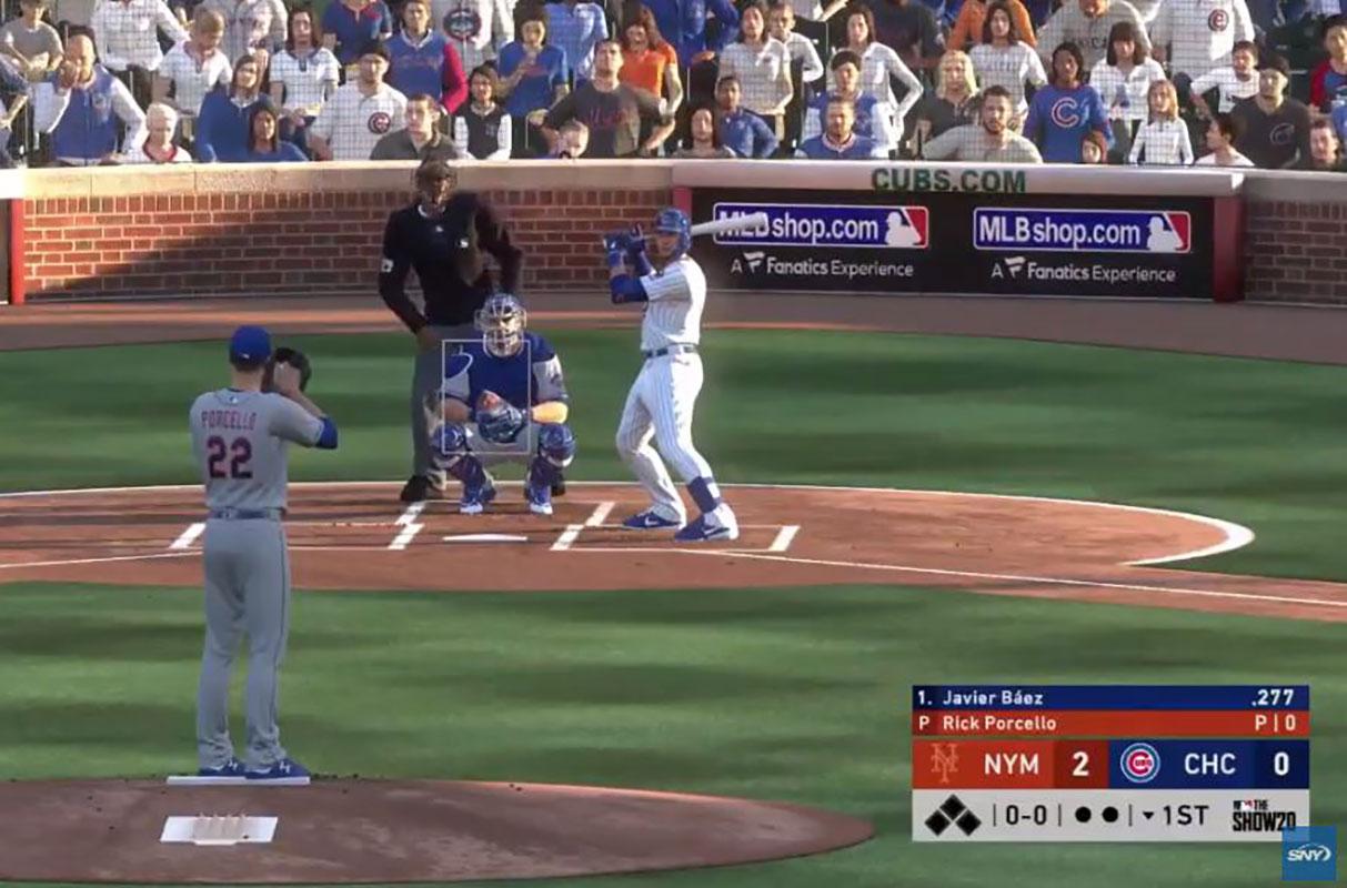 WATCH: Mets take on Cubs on MLB The Show