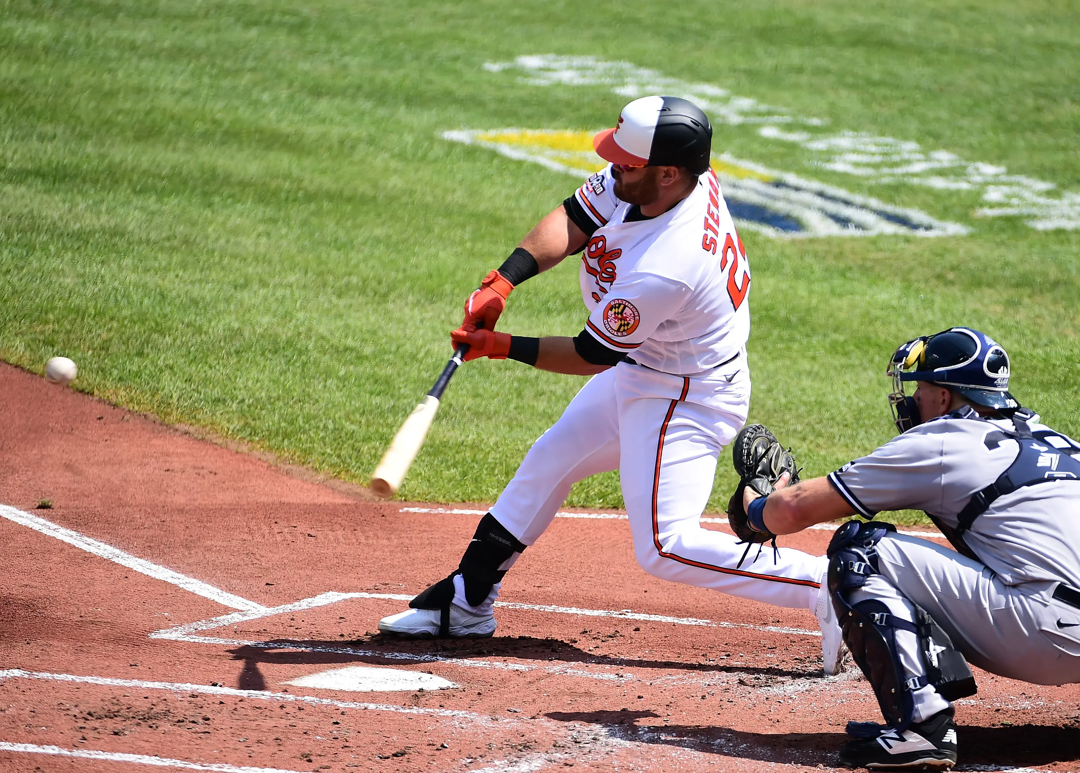 Orioles' DJ Stewart hits two-run homer vs. Yankees / USA TODAY
