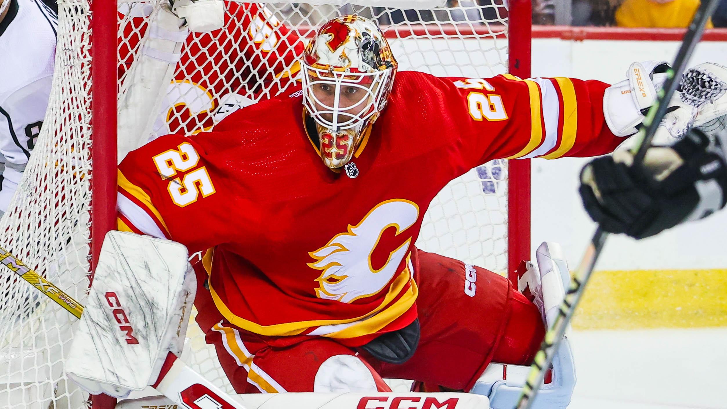 Devils acquire goalie Jacob Markstrom in huge trade with Flames