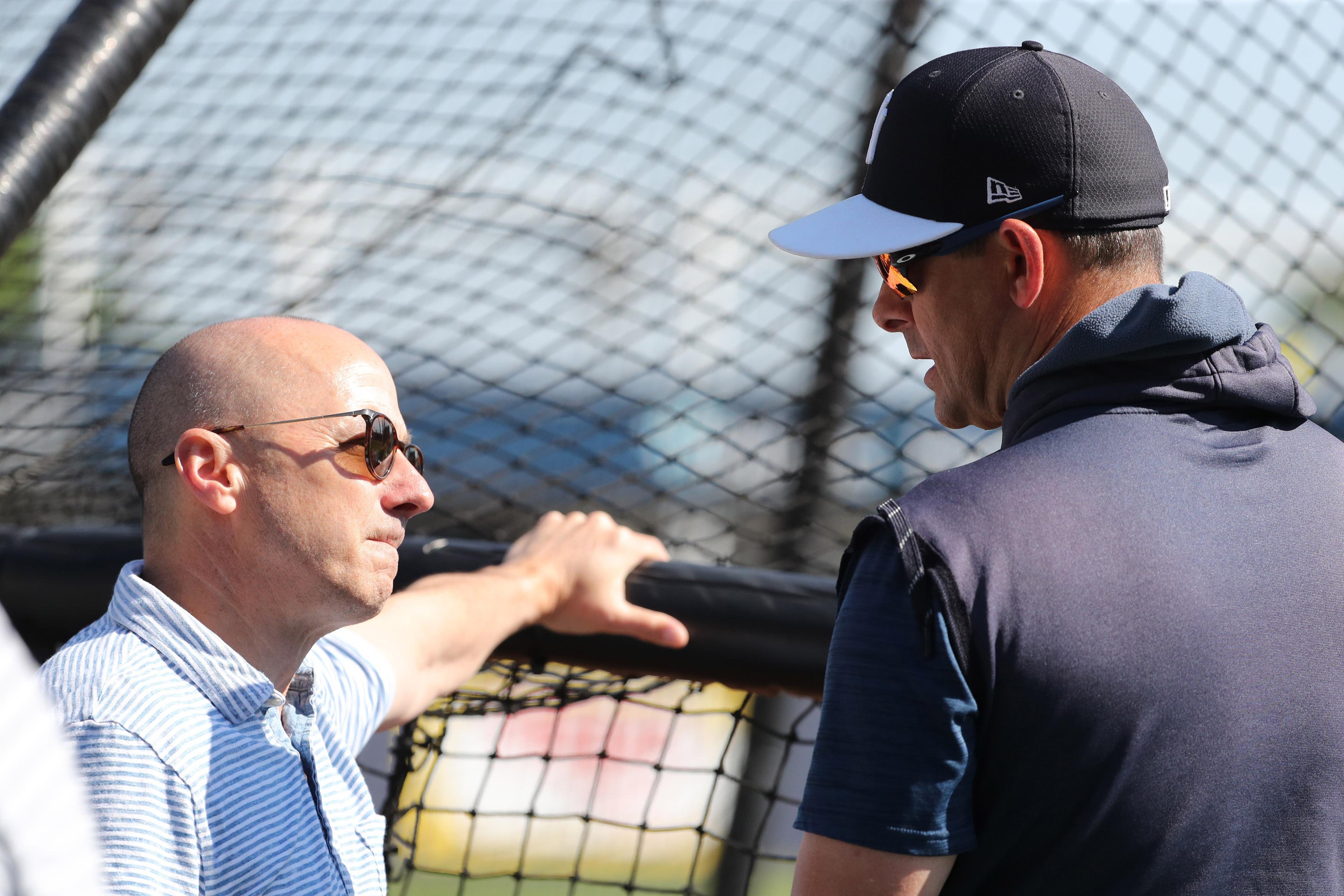 Brian Cashman/Aaron Boone / Kim Klement