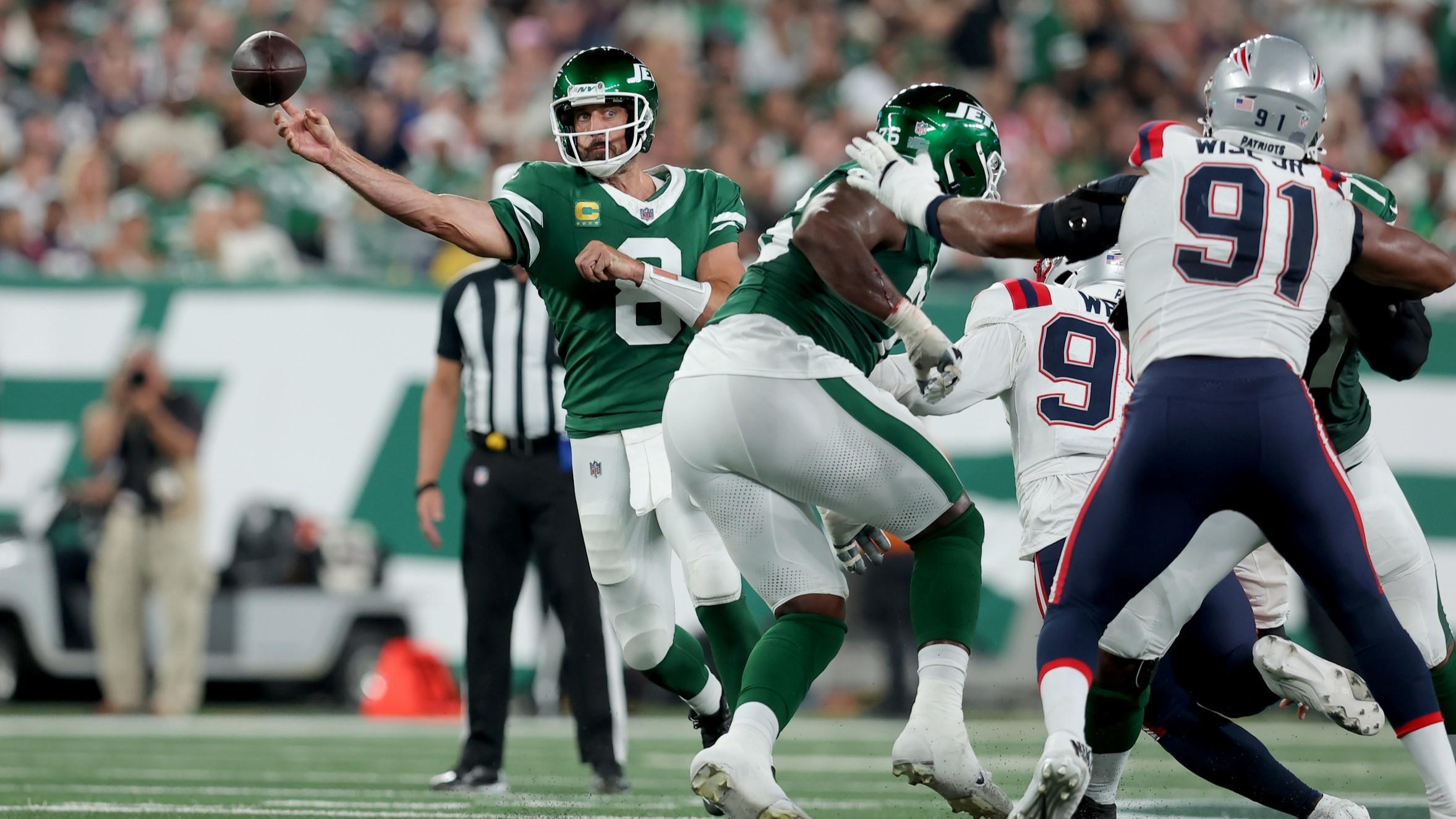 Jets show how far they've come on offense after lopsided win over Patriots