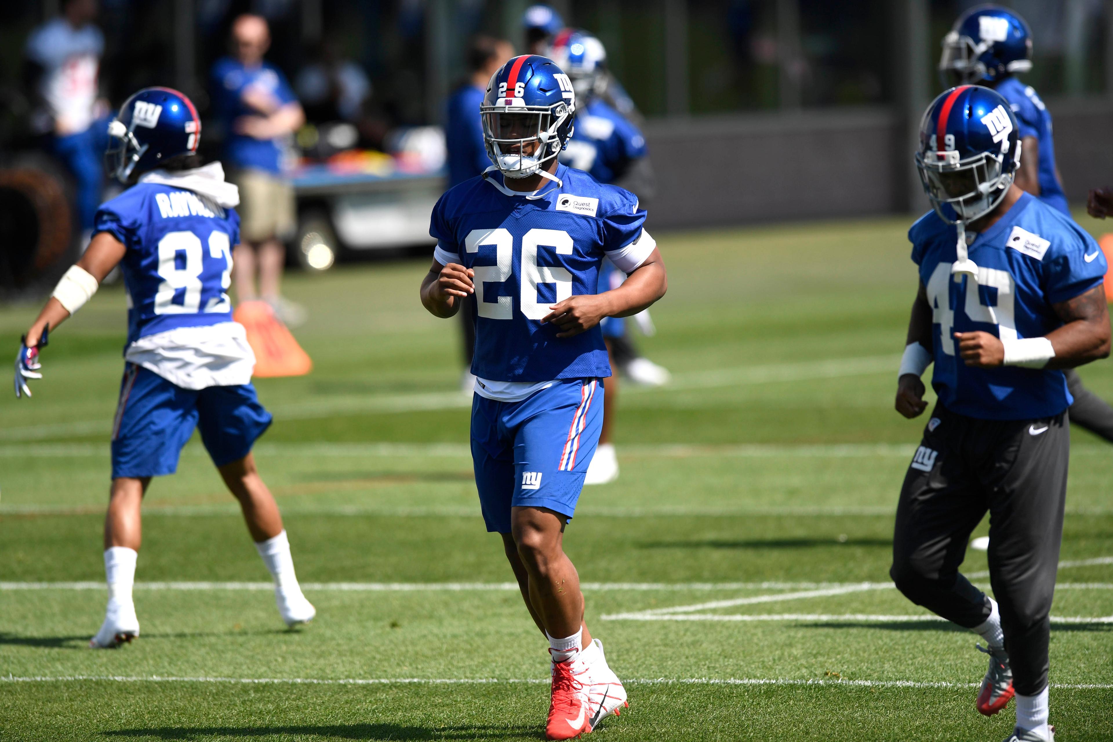 Giants notebook: Snacks excited to hit Barkley; Shurmur says Flowers is improving; and more