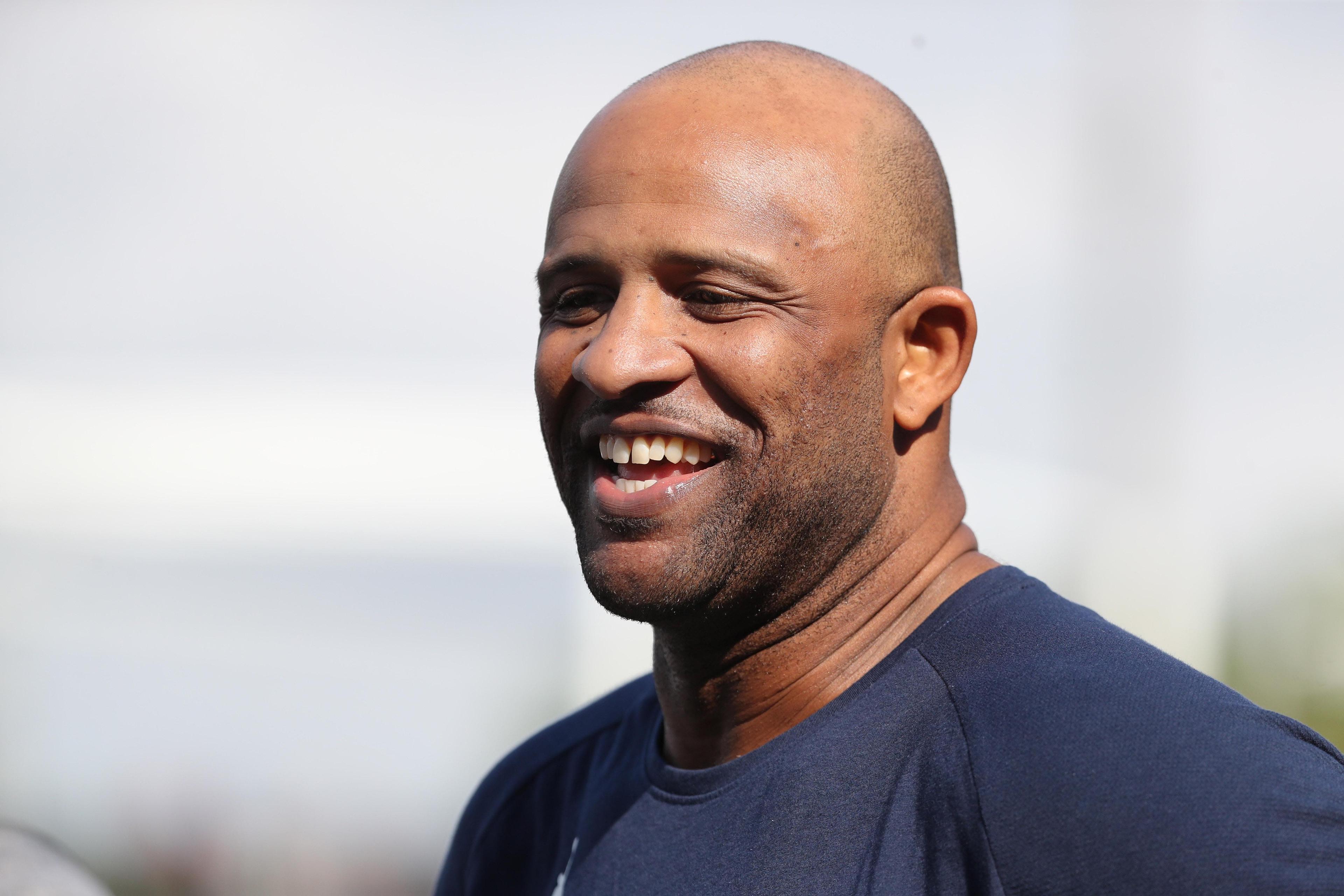 Mar 12, 2019; Tampa, FL, USA; New York Yankees pitcher CC Sabathia (52) prior to the game against the Baltimore Orioles at George M. Steinbrenner Field. Mandatory Credit: Kim Klement-USA TODAY Sports / Kim Klement